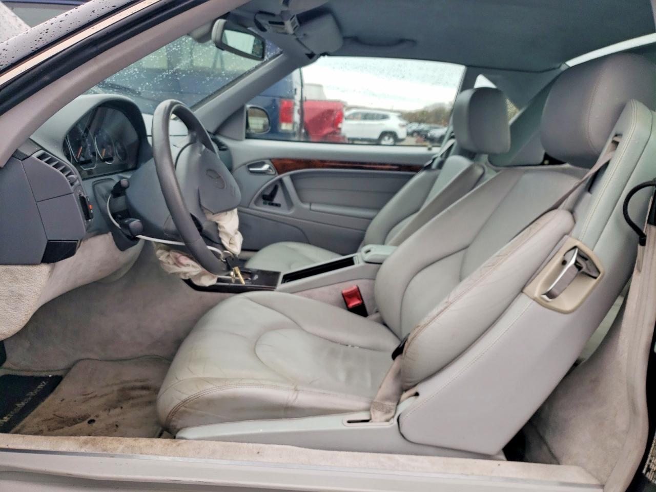 2001 Mercedes-benz Sl 500 Black vin: WDBFA68F81F197340