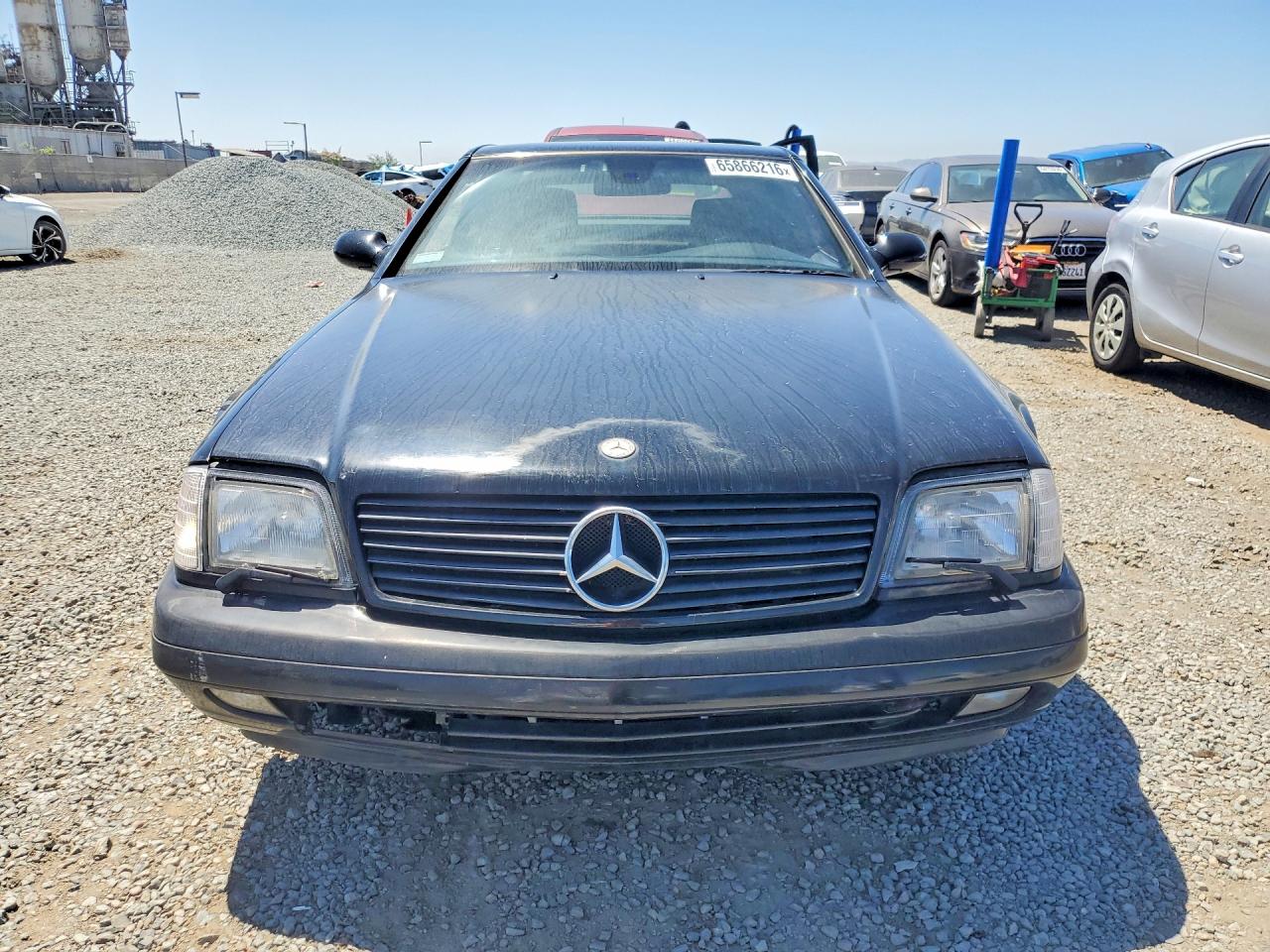 2000 Mercedes-benz Sl 500 Black vin: WDBFA68F8YF190513