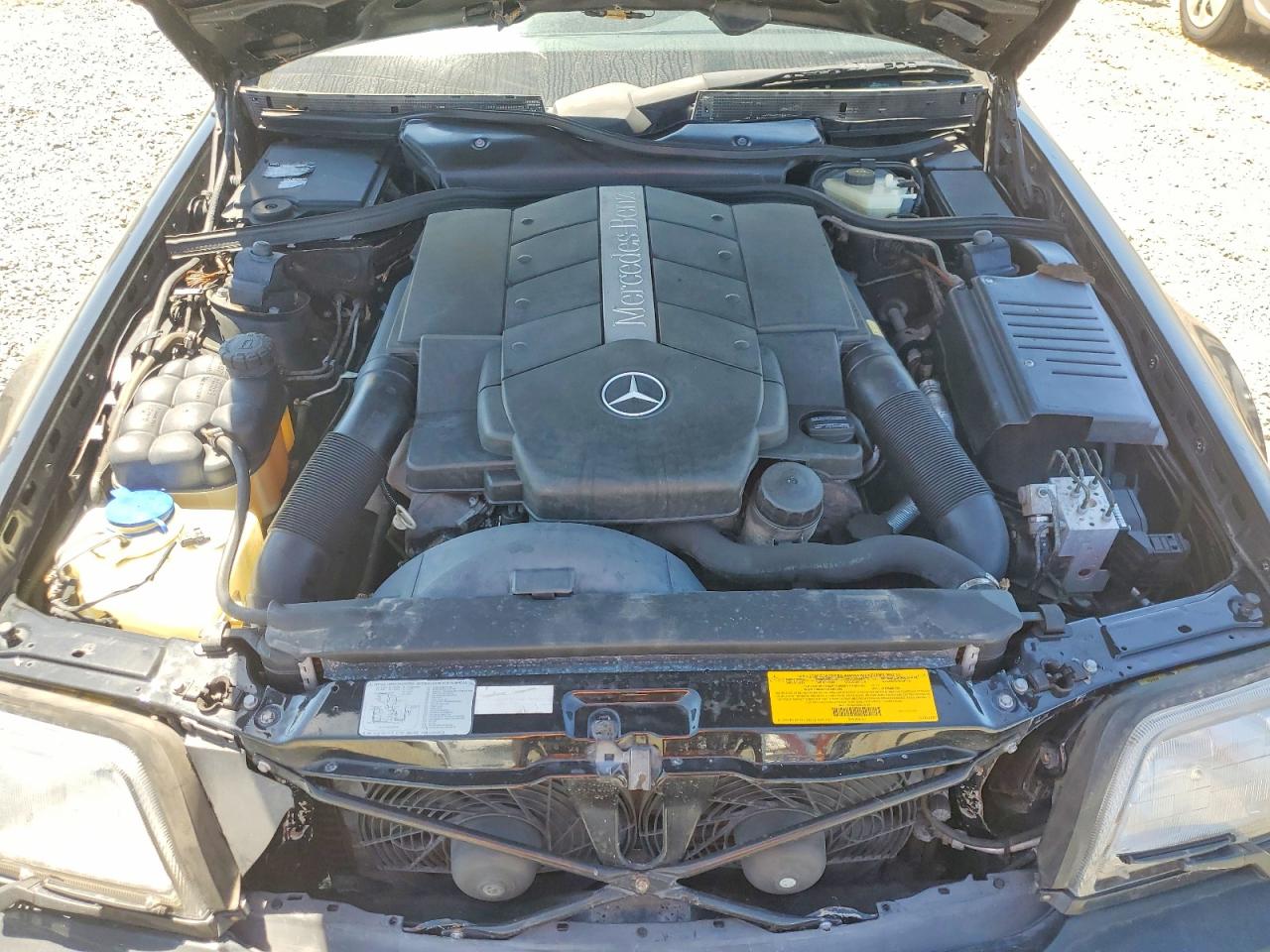 2000 Mercedes-benz Sl 500 Black vin: WDBFA68F8YF190513