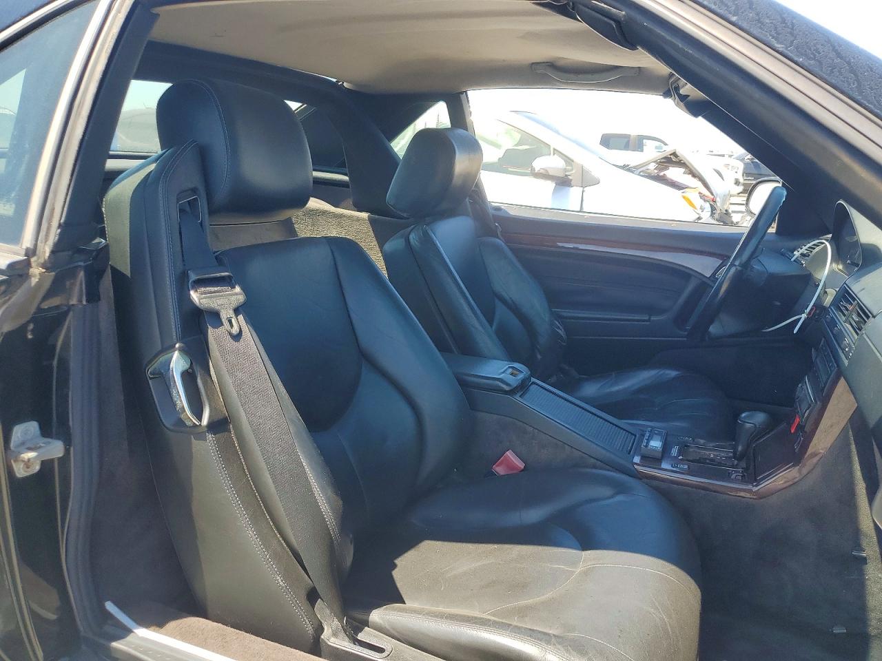 2000 Mercedes-benz Sl 500 Black vin: WDBFA68F8YF190513