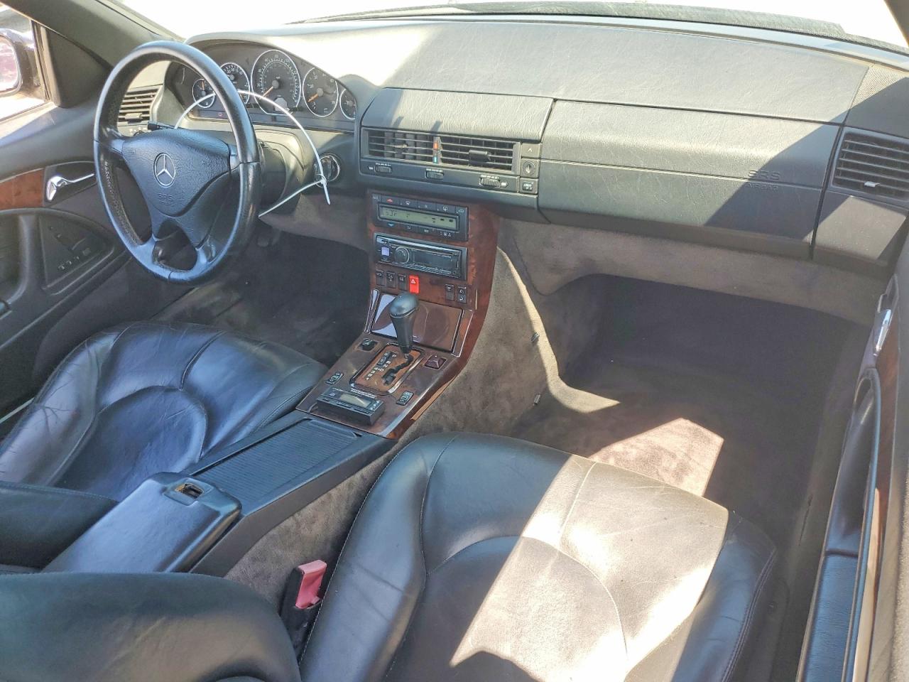 2000 Mercedes-benz Sl 500 Black vin: WDBFA68F8YF190513