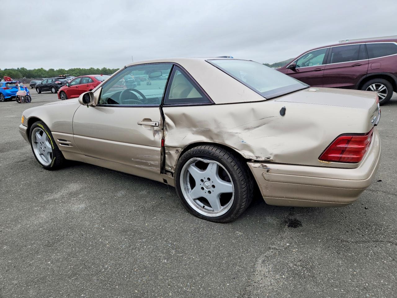 2000 Mercedes-benz Sl 500 Gold vin: WDBFA68F8YF191497