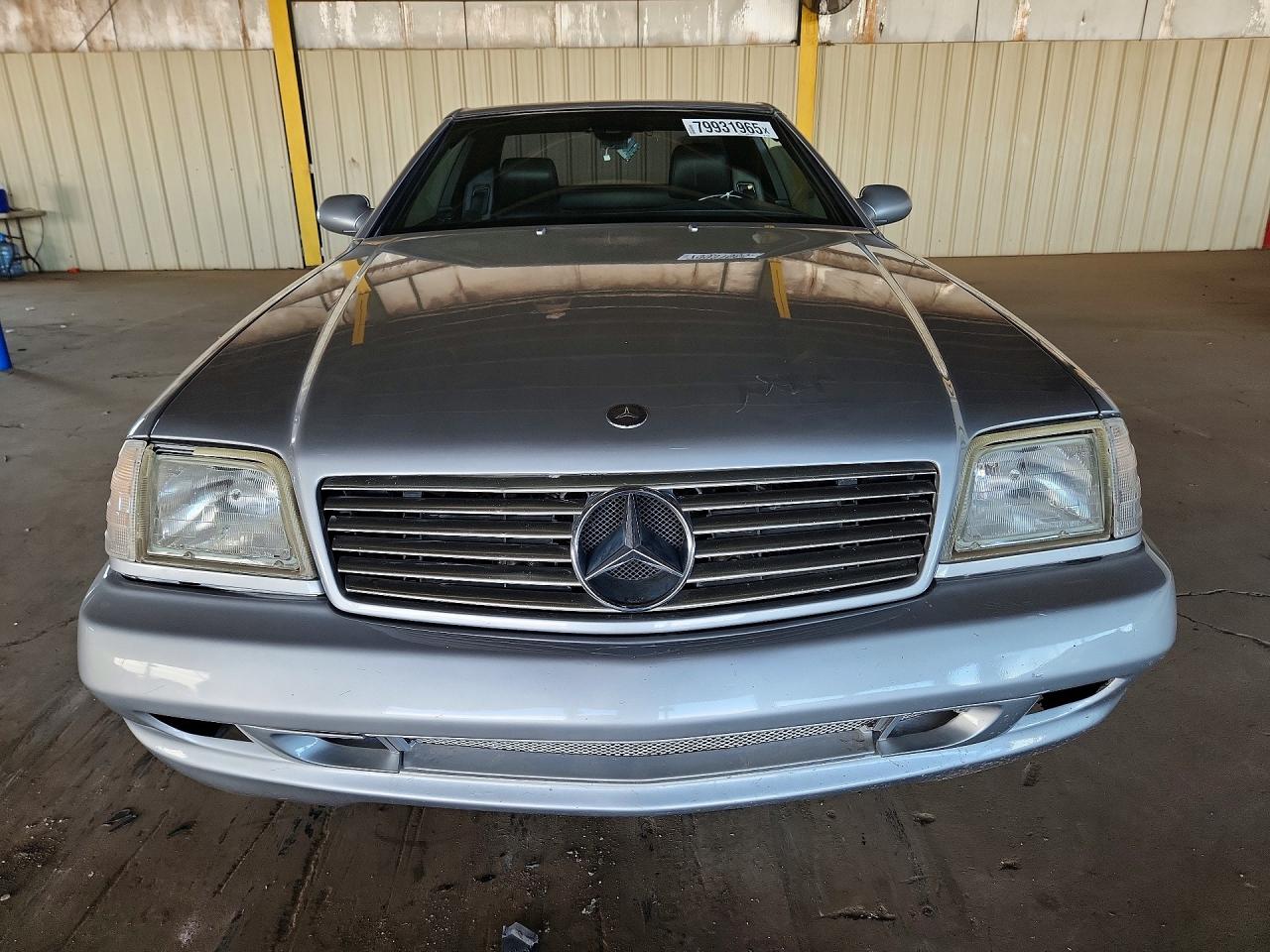 2001 Mercedes-benz Sl 500 Silver vin: WDBFA68F91F197203