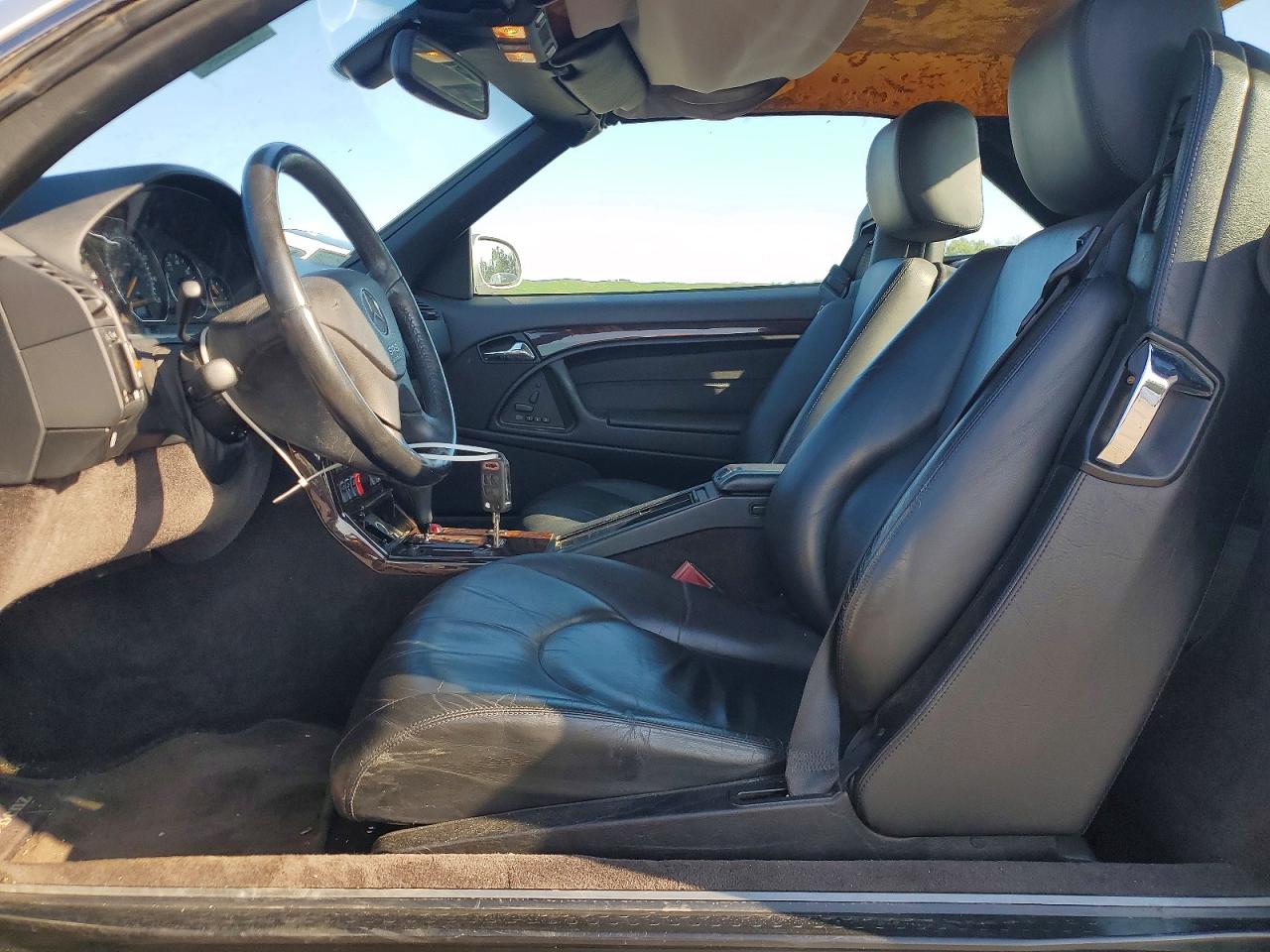 2001 Mercedes-benz Sl 500 Silver vin: WDBFA68F91F199548