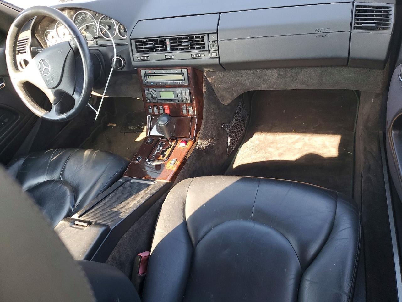 2001 Mercedes-benz Sl 500 Silver vin: WDBFA68F91F199548
