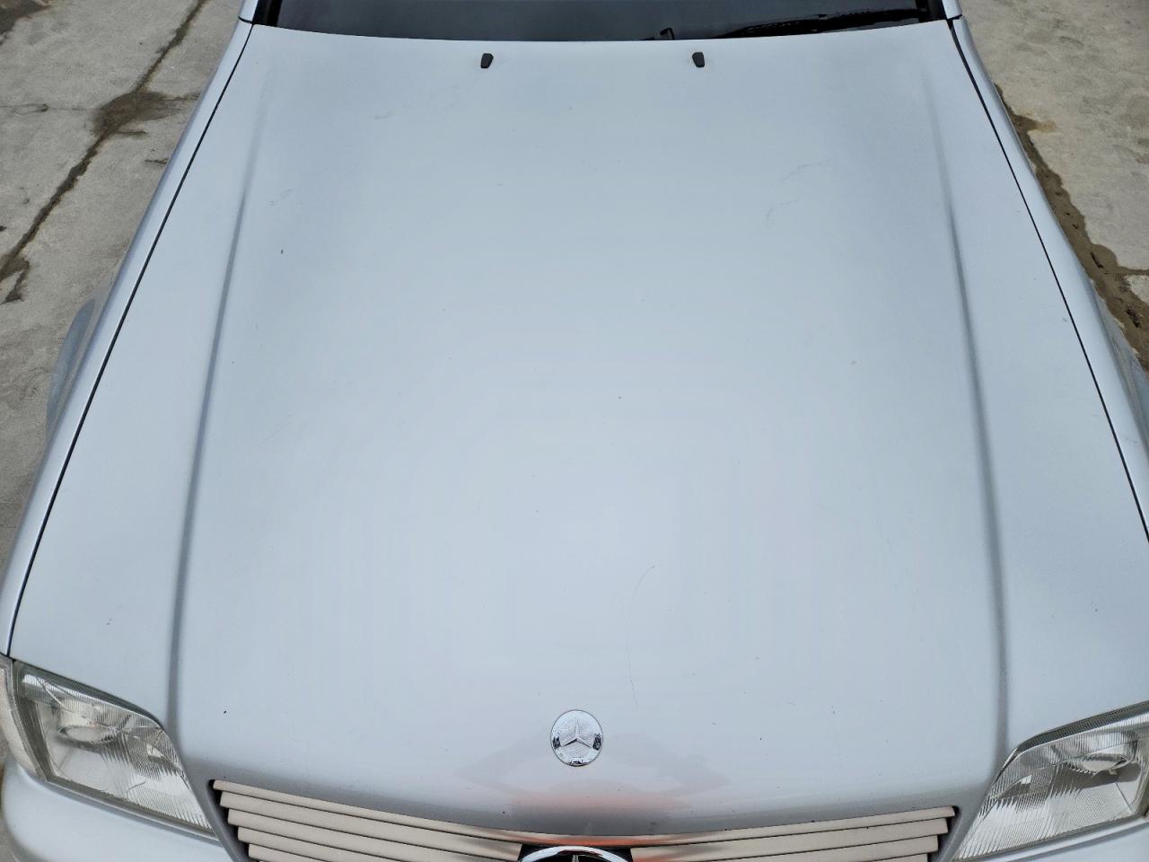 2000 Mercedes-benz Sl 500 Silver vin: WDBFA68F9YF189709