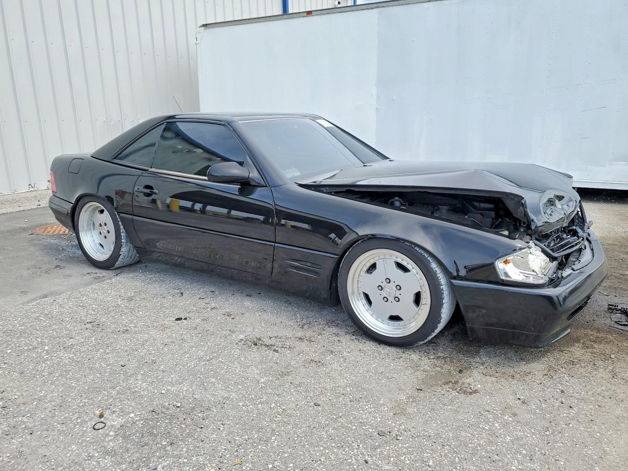 2000 Mercedes-benz Sl 500 Black vin: WDBFA68F9YF193565