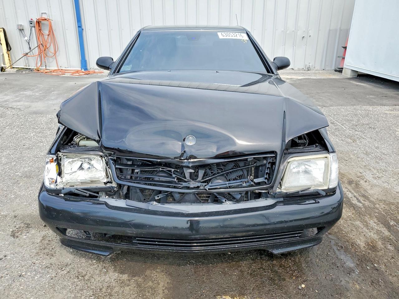 2000 Mercedes-benz Sl 500 Black vin: WDBFA68F9YF193565