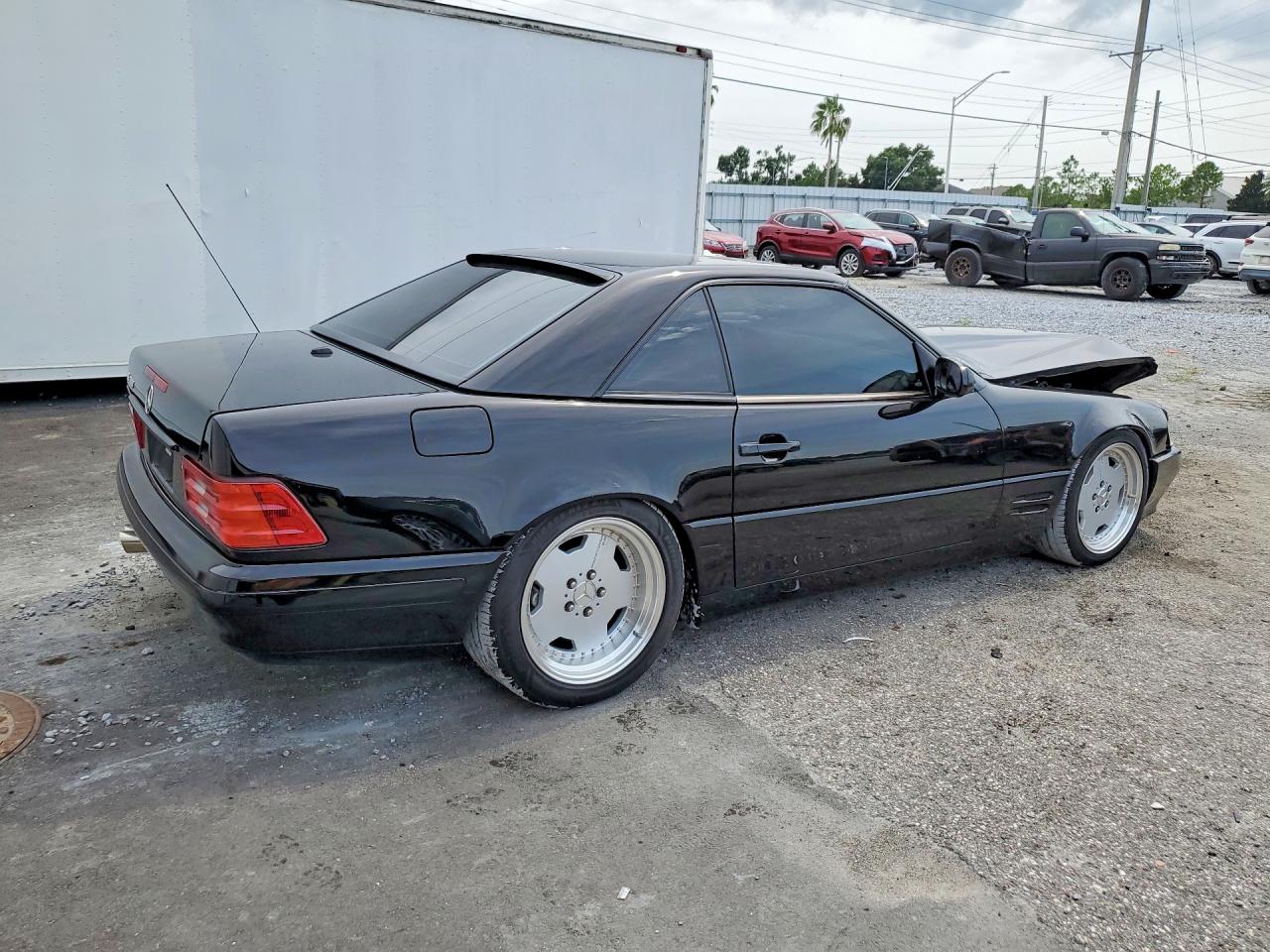2000 Mercedes-benz Sl 500 Black vin: WDBFA68F9YF193565