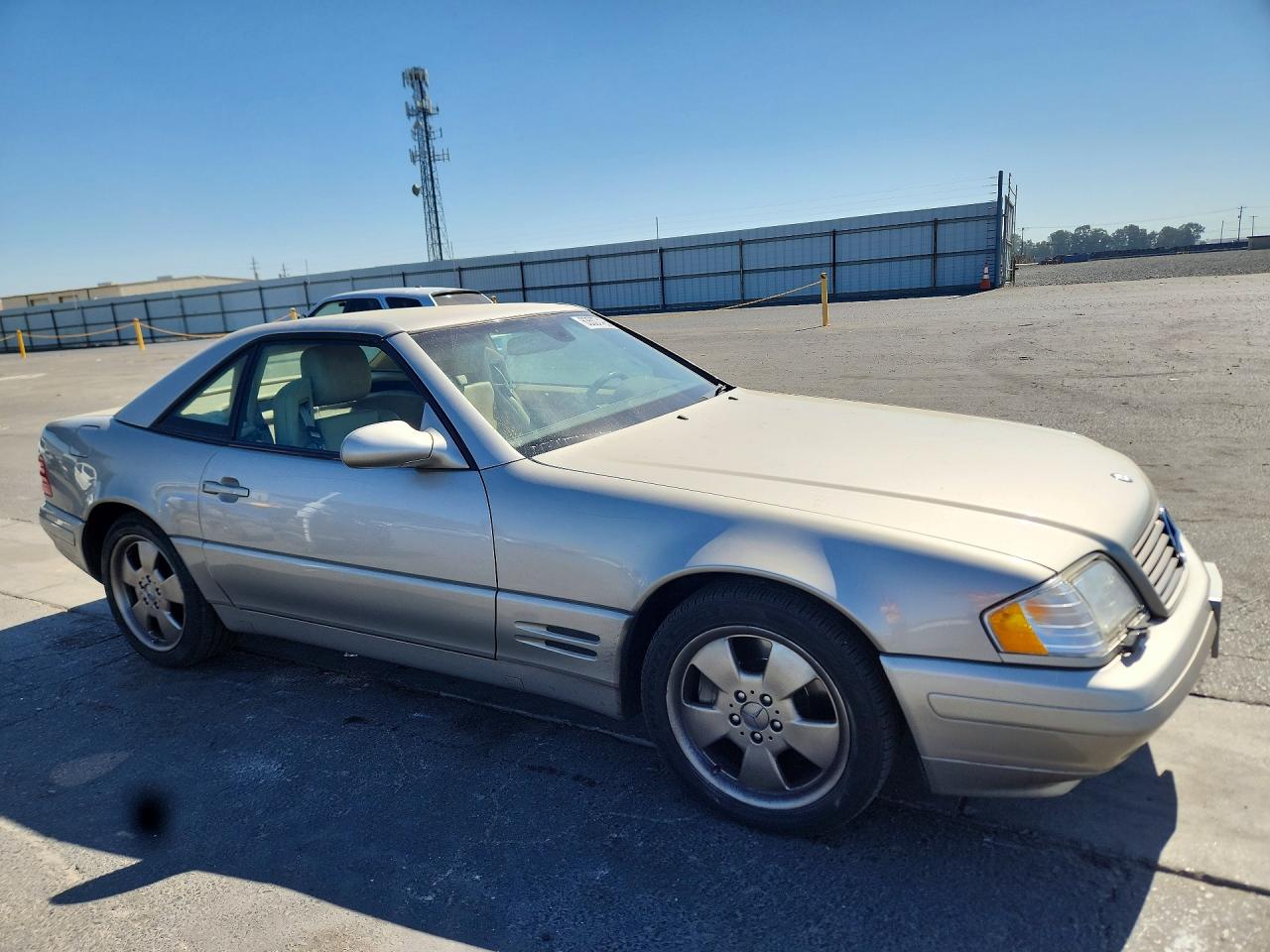 1999 Mercedes-benz Sl 500 Gray vin: WDBFA68FXXF175834