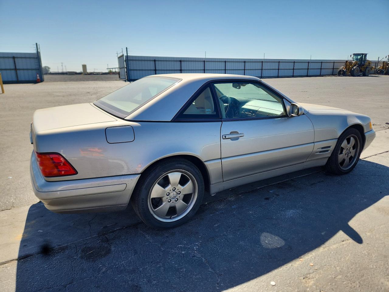 1999 Mercedes-benz Sl 500 Gray vin: WDBFA68FXXF175834