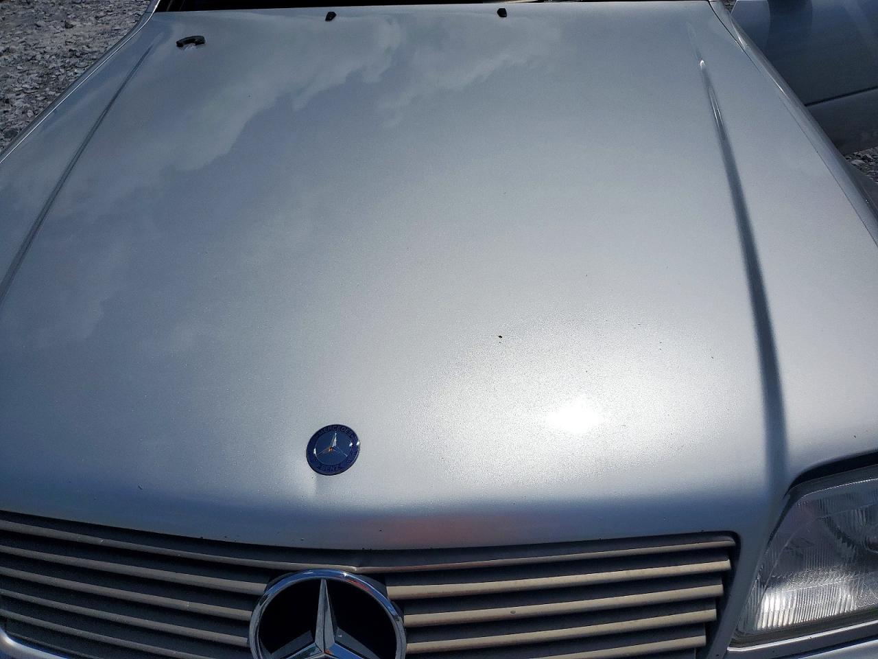 1999 Mercedes Benz Sl500 Silver vin: WDBFA68FXXF180810
