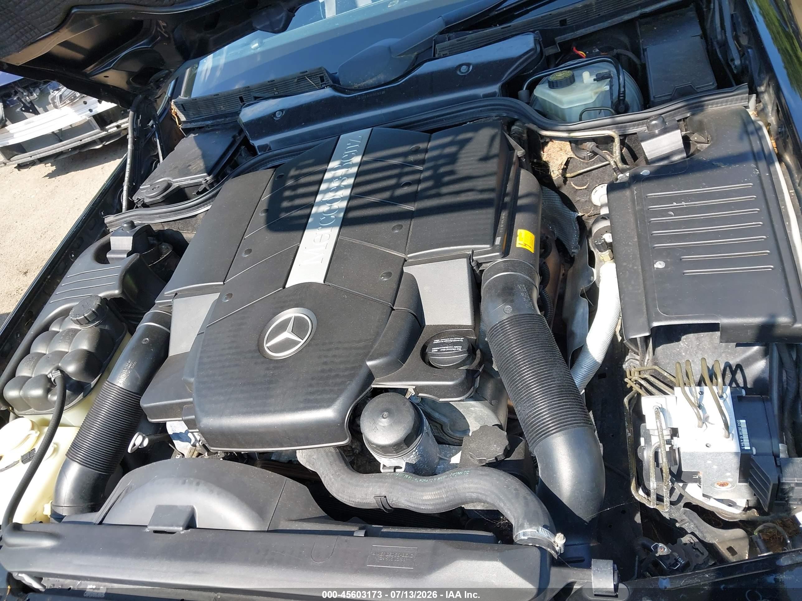 2000 Mercedes-benz Sl 500   Black vin: WDBFA68FXYF191159