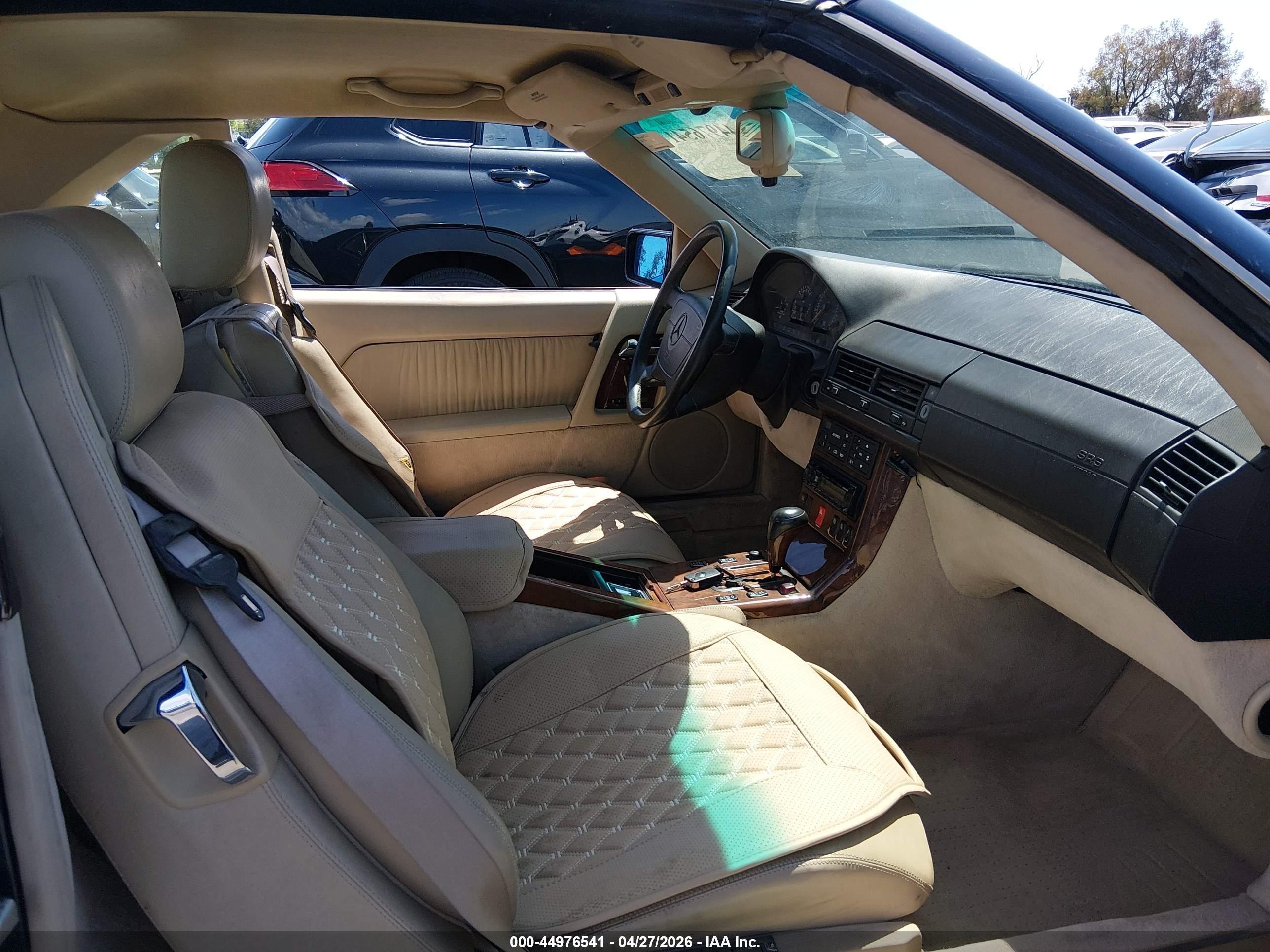 1994 Mercedes-benz Sl 600 Blue vin: WDBFA76E1RF100801