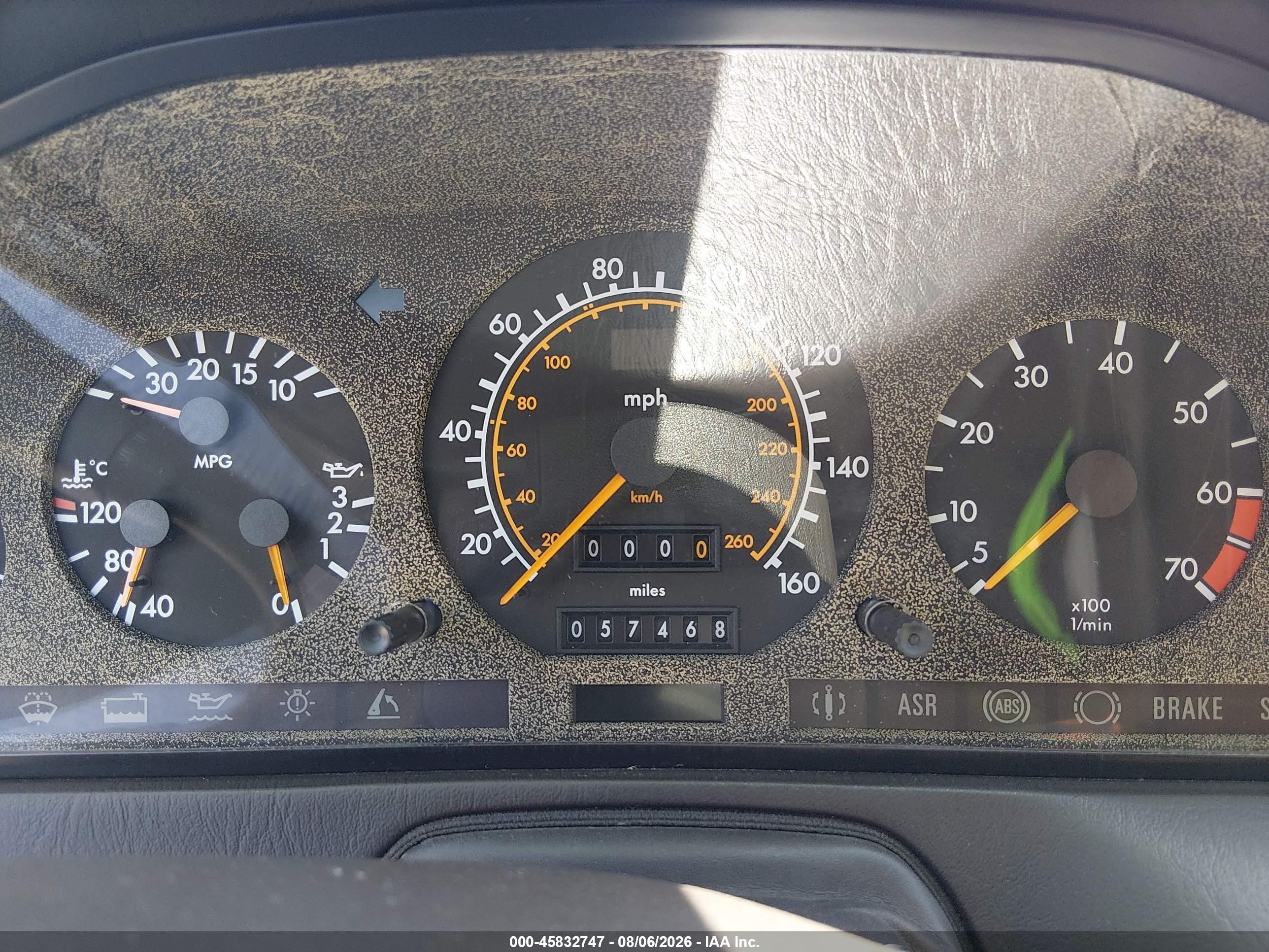 1993 Mercedes-benz 600 Sl Red vin: WDBFA76E3PF076367