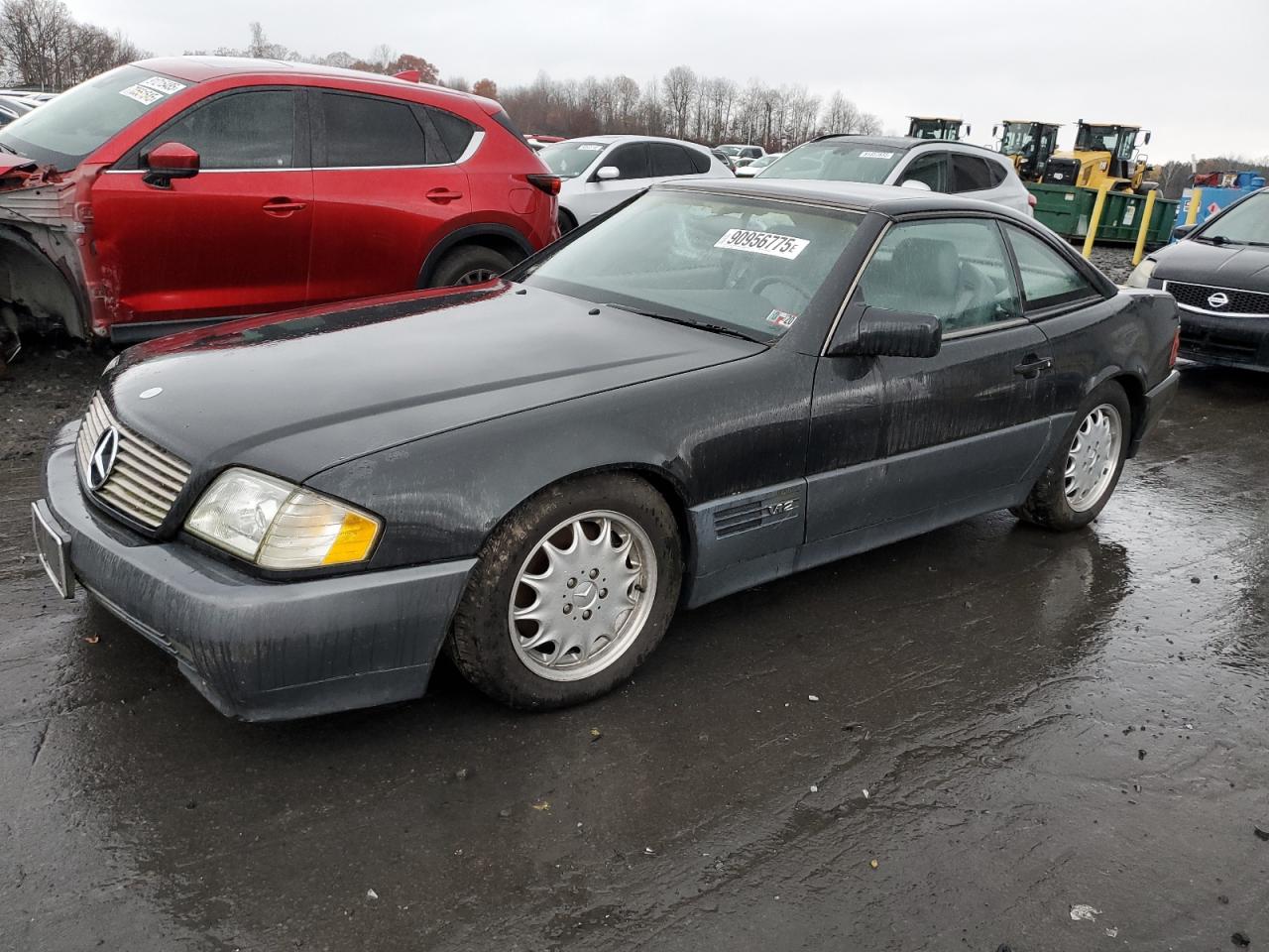 1994 Mercedes-benz Sl 600 Черный vin: WDBFA76E6RF085759