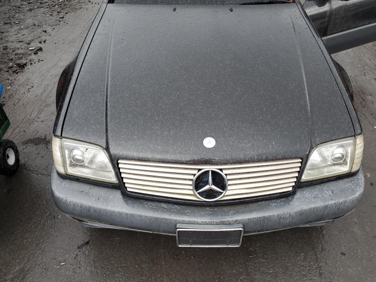 1994 Mercedes-benz Sl 600 Black vin: WDBFA76E6RF085759