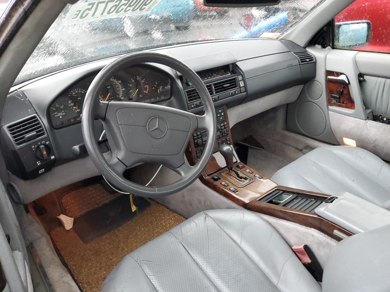1994 Mercedes-benz Sl 600 Black vin: WDBFA76E6RF085759