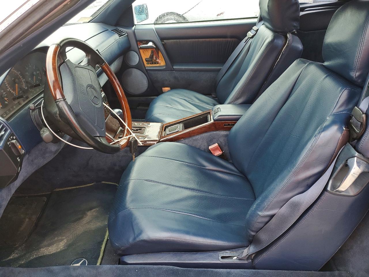 1994 Mercedes-benz Sl 600 White vin: WDBFA76E7RF100723