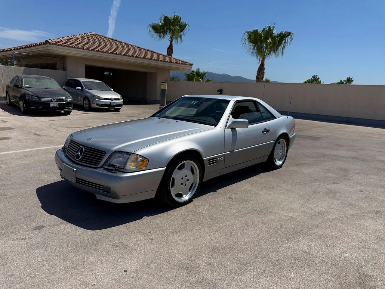 1995 Mercedes-benz Sl 600 Silver vin: WDBFA76E9SF111180