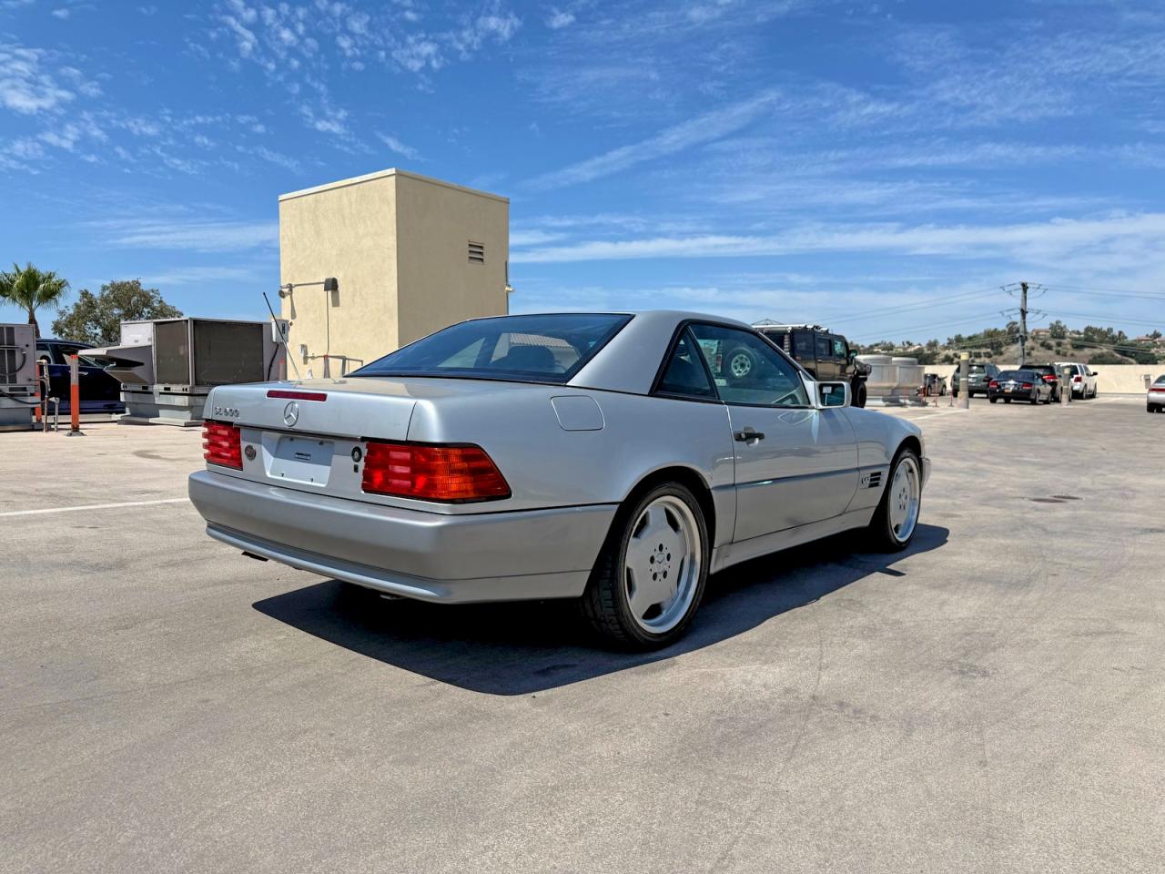 1995 Mercedes-benz Sl 600 Silver vin: WDBFA76E9SF111180