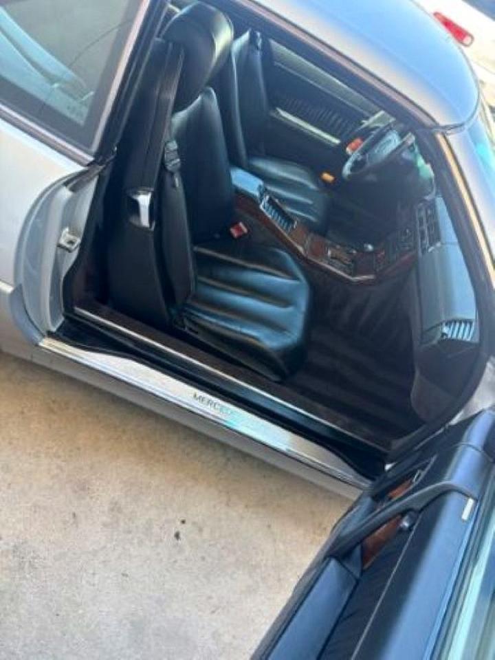 1995 Mercedes-benz Sl 600 Silver vin: WDBFA76E9SF111180