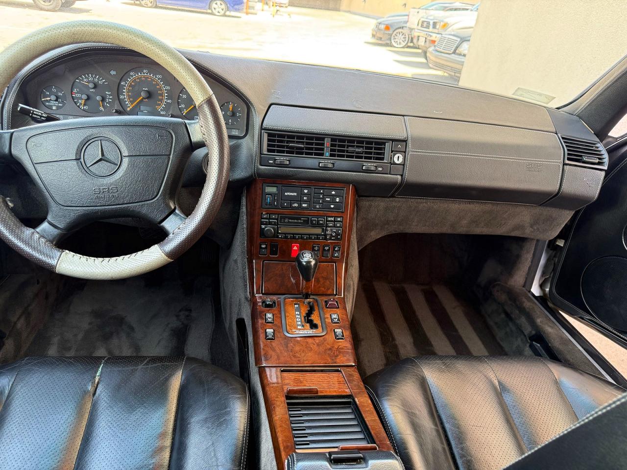 1995 Mercedes-benz Sl 600 Silver vin: WDBFA76E9SF111180