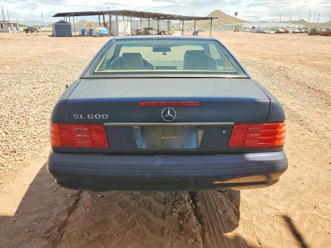 1996 Mercedes-benz Sl 600 Blue vin: WDBFA76F6TF126763