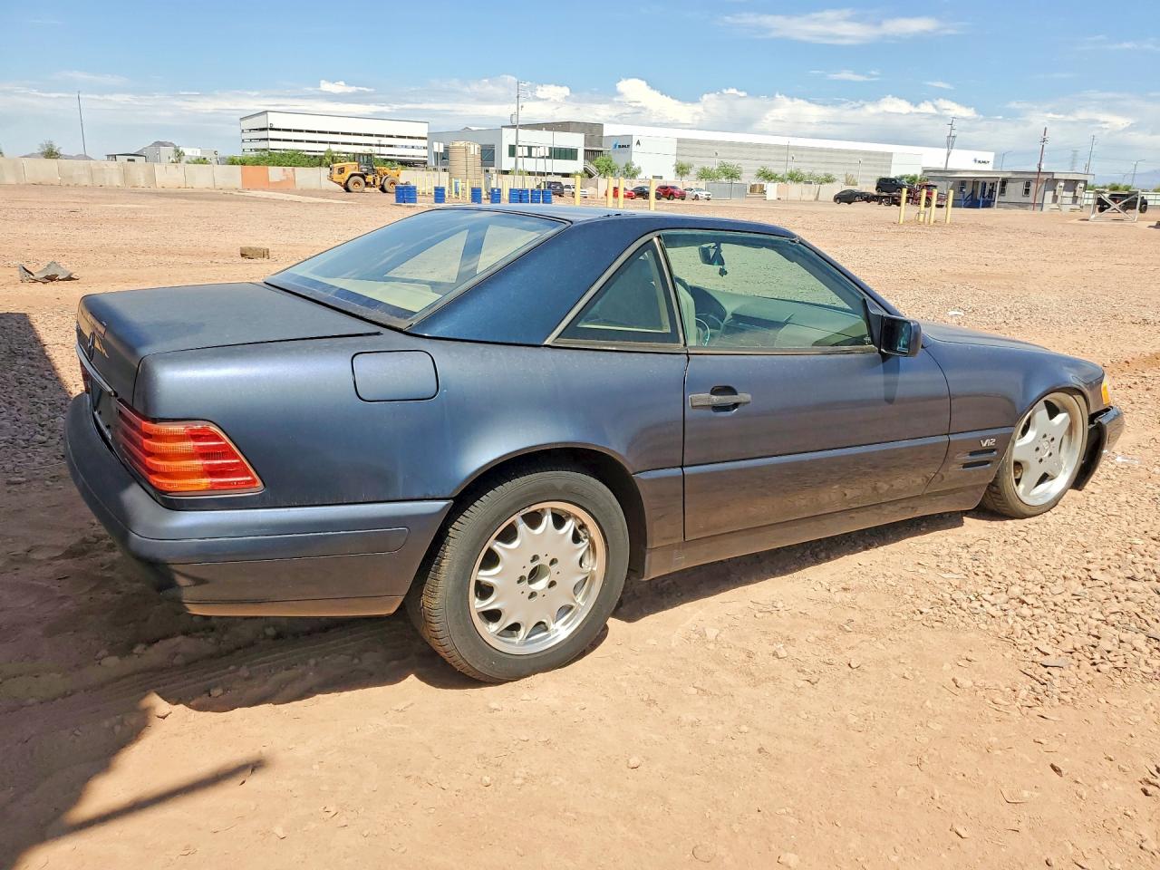 1996 Mercedes-benz Sl 600 Blue vin: WDBFA76F6TF126763