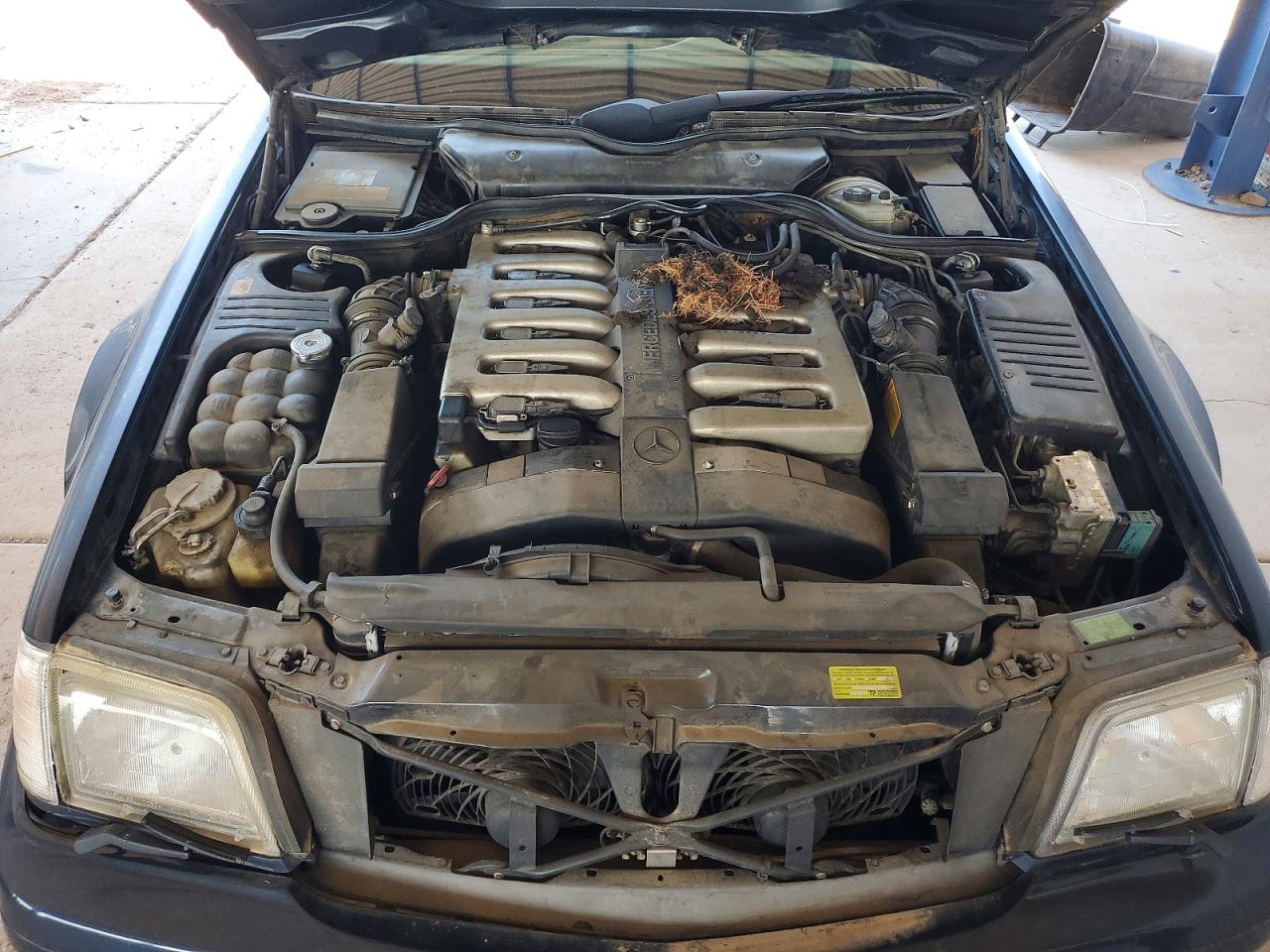 1996 Mercedes-benz Sl 600 Blue vin: WDBFA76F6TF126763
