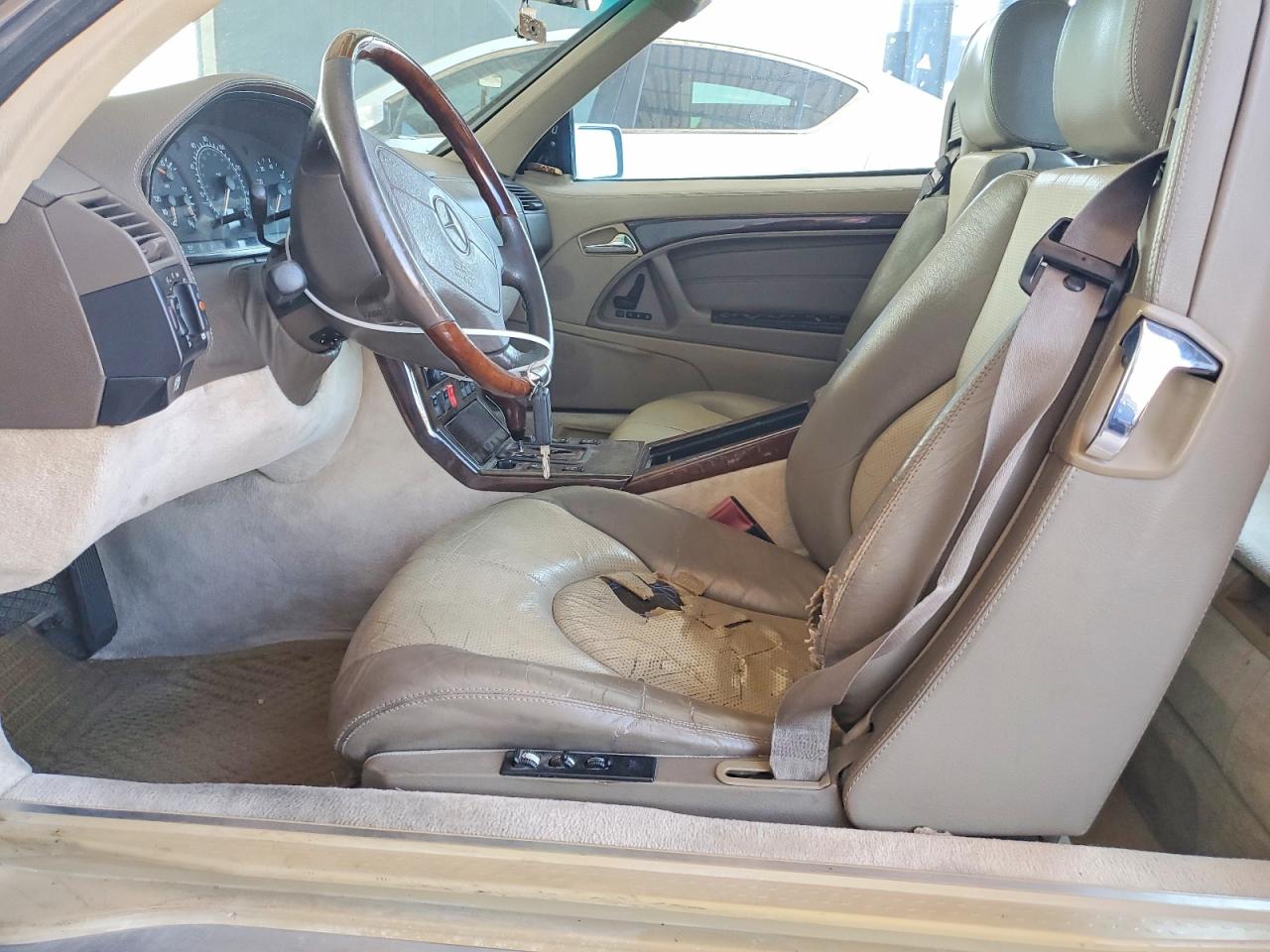 1996 Mercedes-benz Sl 600 Blue vin: WDBFA76F6TF126763