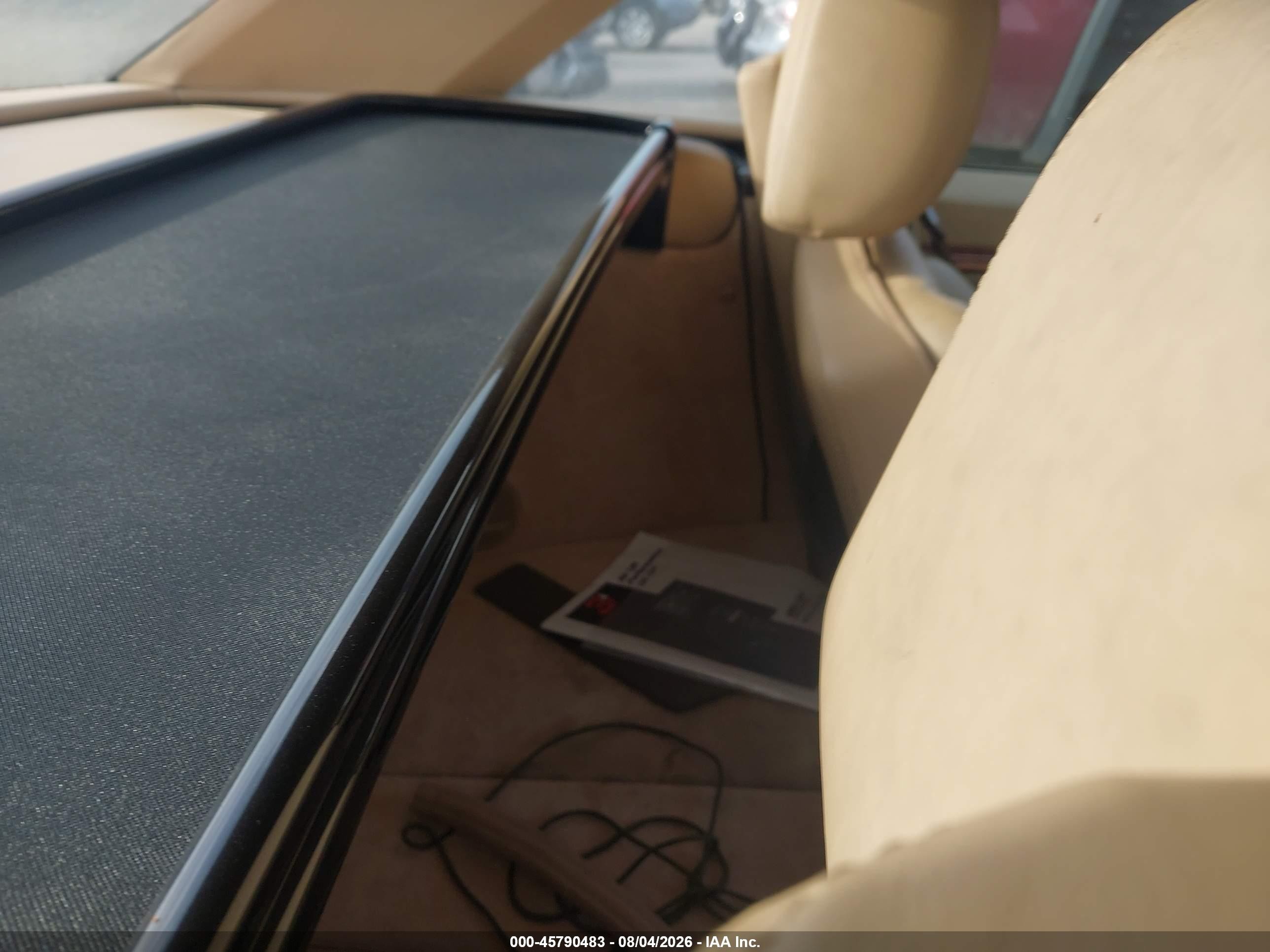 1999 Mercedes-benz Sl 600   Gold vin: WDBFA76F9XF183299