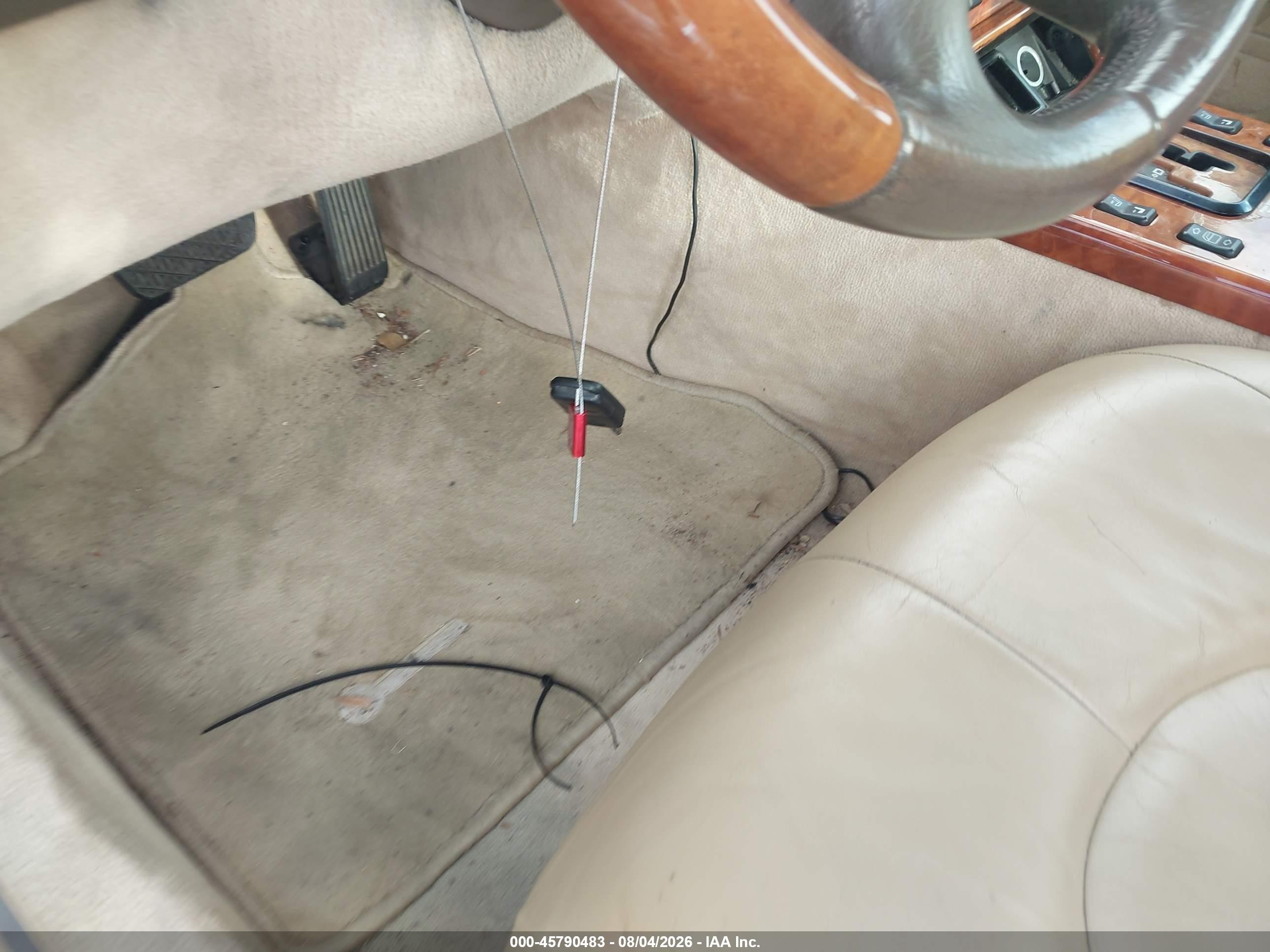 1999 Mercedes-benz Sl 600   Gold vin: WDBFA76F9XF183299