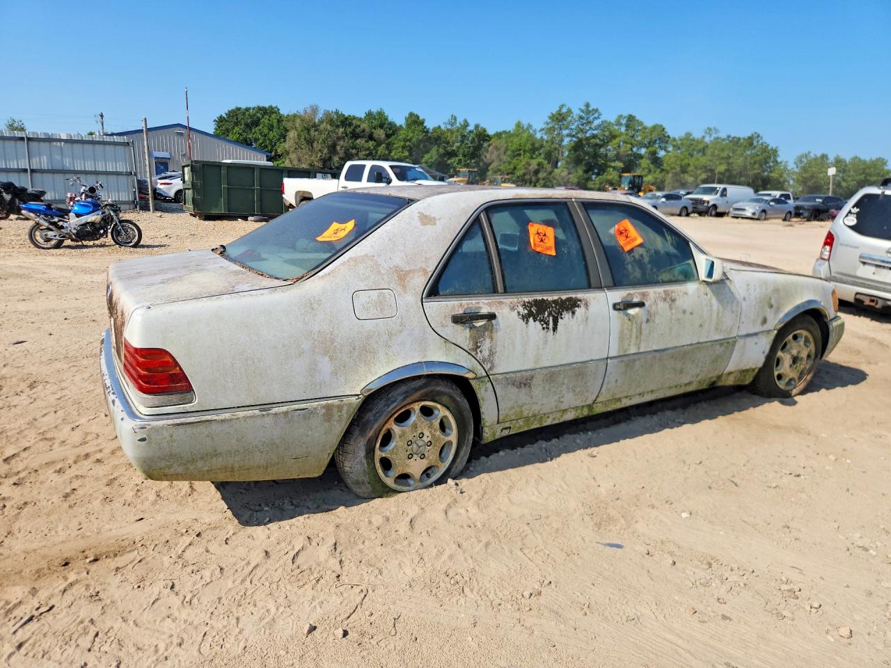 1992 Mercedes-benz 300 Se White vin: WDBGA32E0NA020836