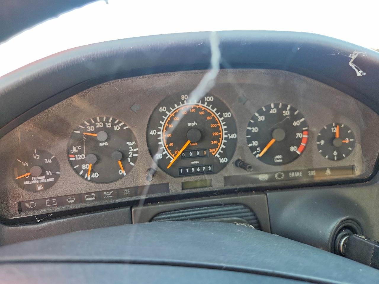 1992 Mercedes-benz 300 Se White vin: WDBGA32E0NA020836