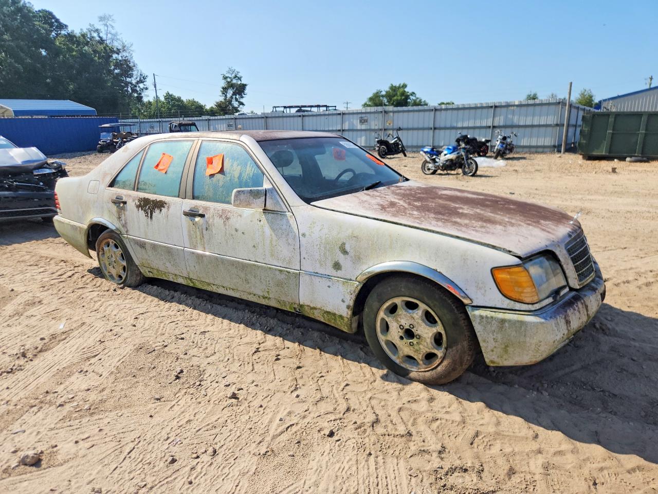 1992 Mercedes-benz 300 Se White vin: WDBGA32E0NA020836