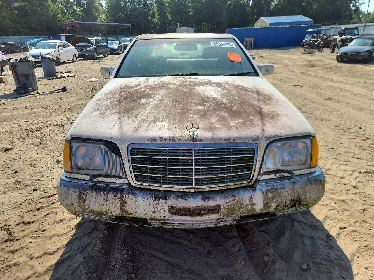 1992 Mercedes-benz 300 Se White vin: WDBGA32E0NA020836