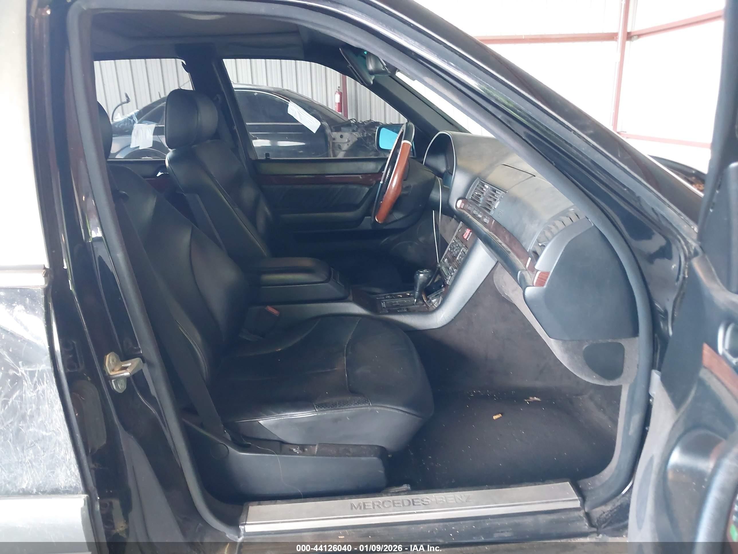 1995 Mercedes-benz S 320w Черный vin: WDBGA32E0SA219686