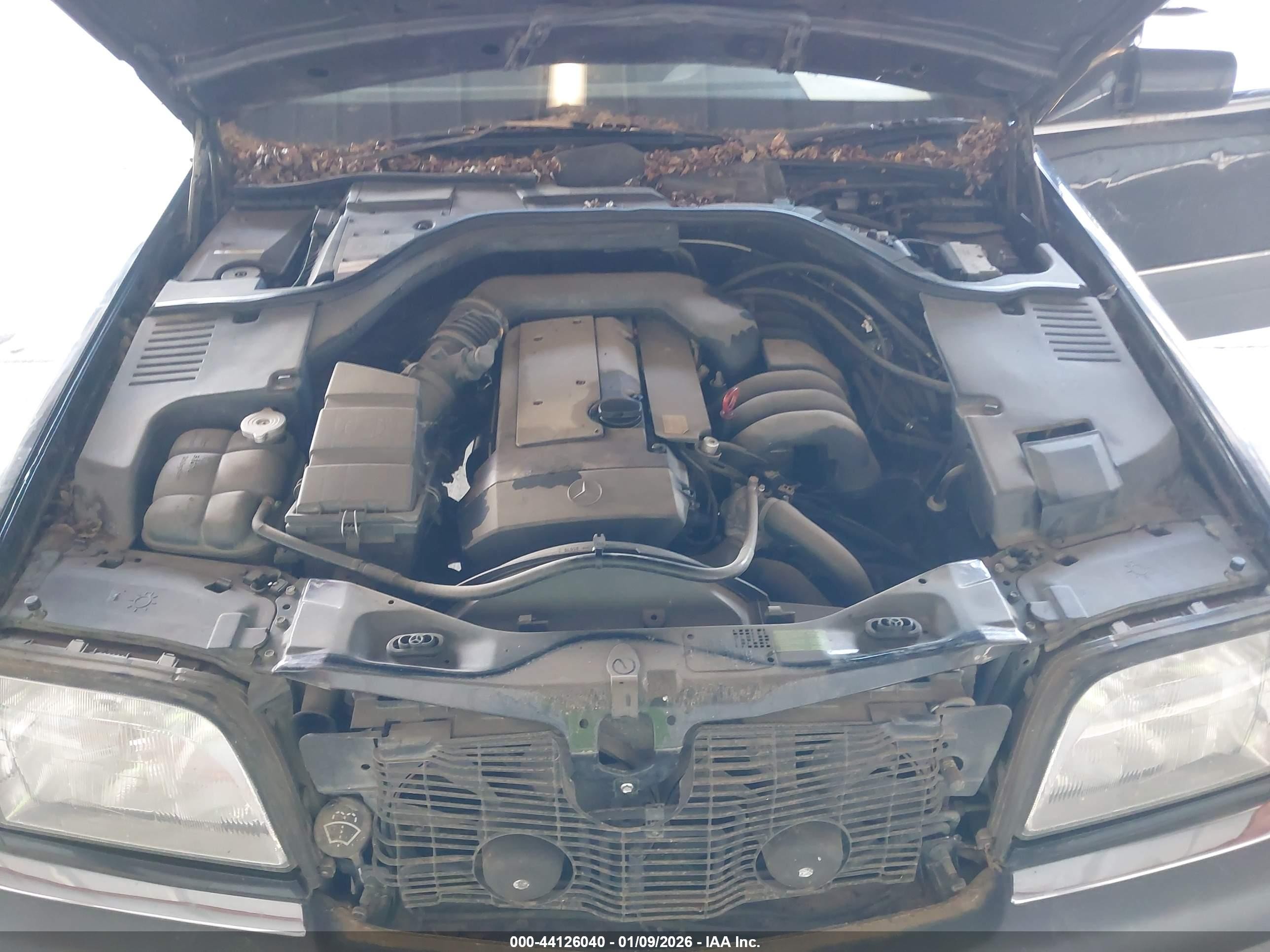 1995 Mercedes-benz S 320w Черный vin: WDBGA32E0SA219686