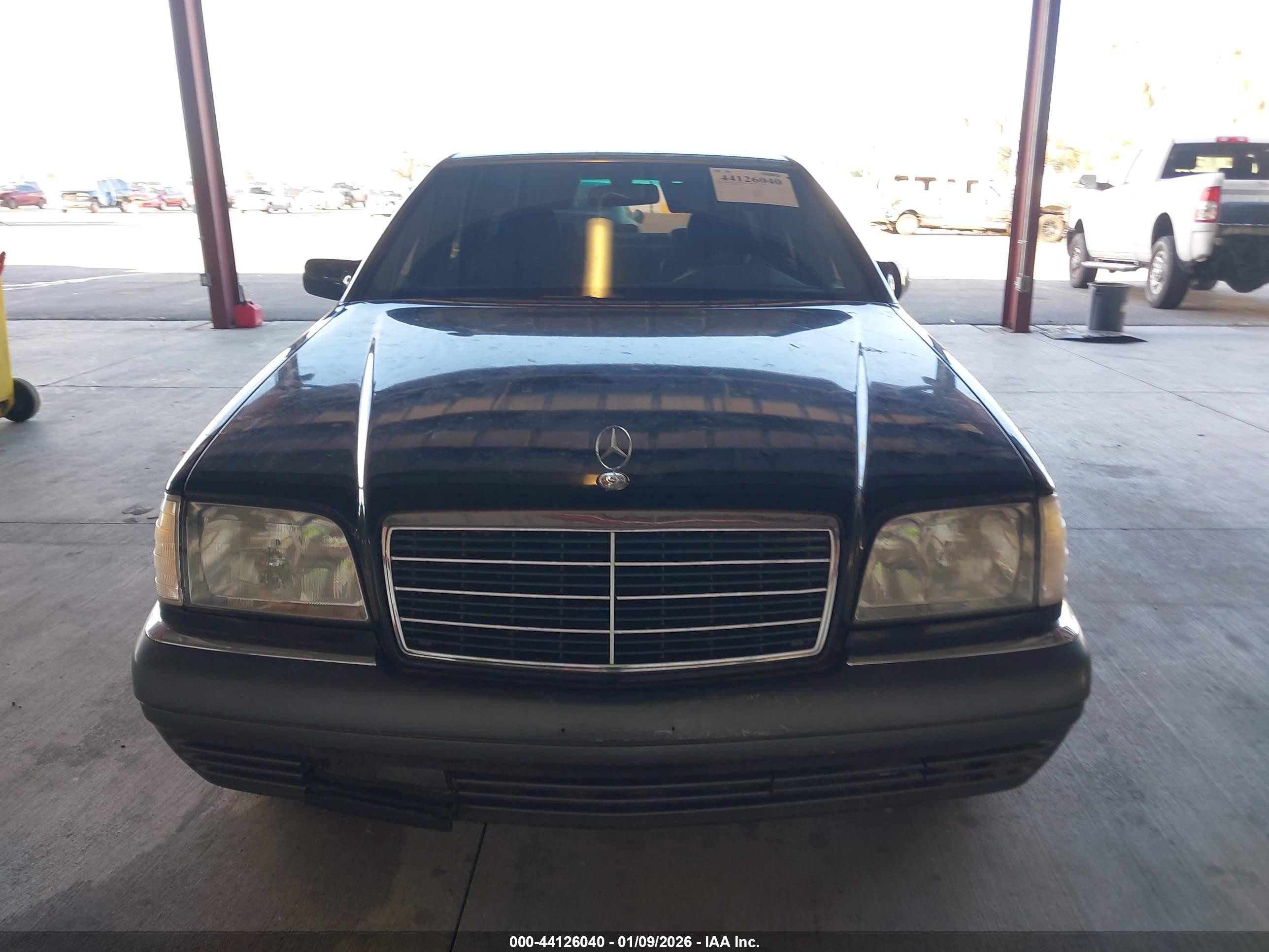 1995 Mercedes-benz S 320w Черный vin: WDBGA32E0SA219686