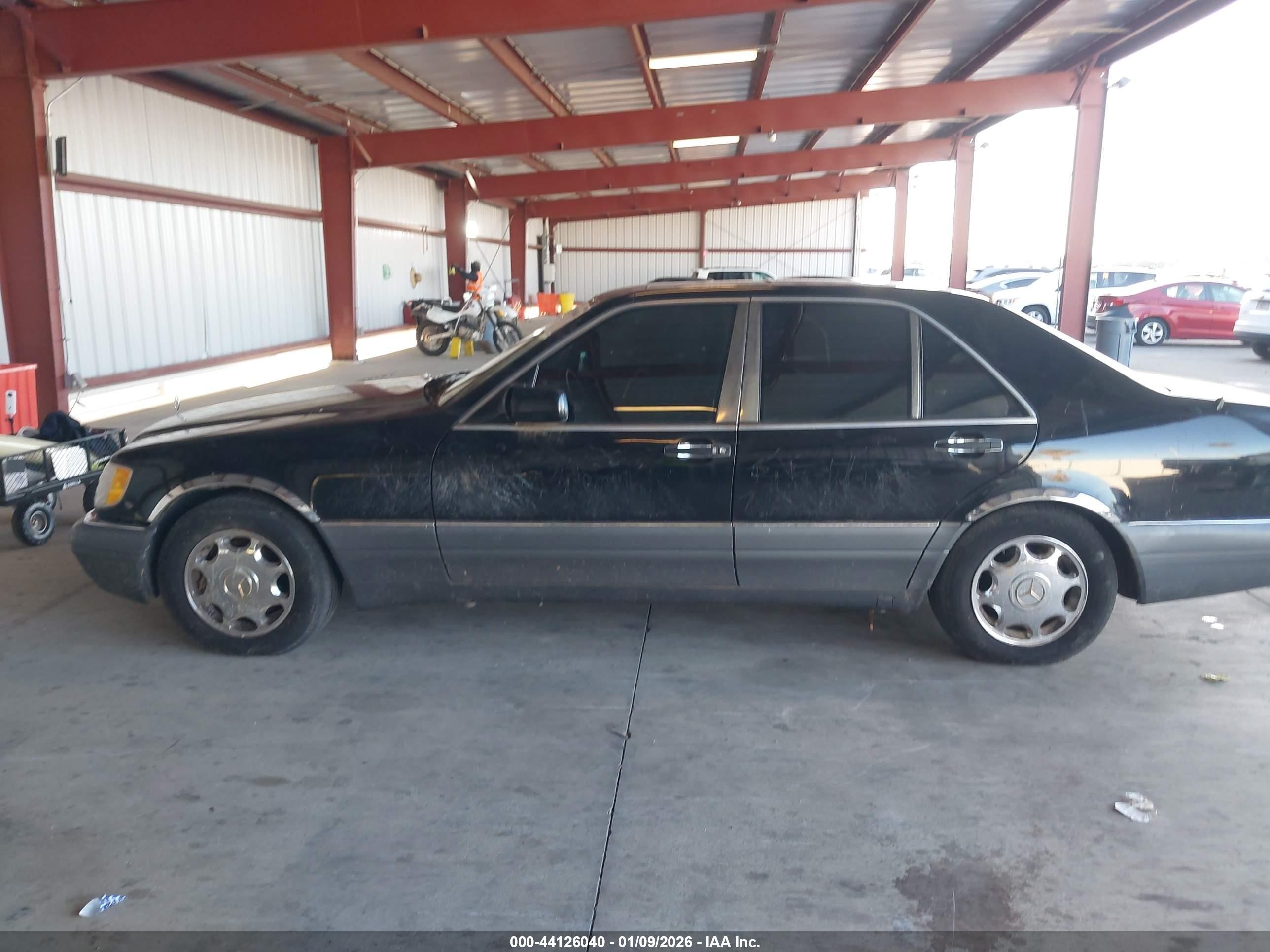 1995 Mercedes-benz S 320w Черный vin: WDBGA32E0SA219686