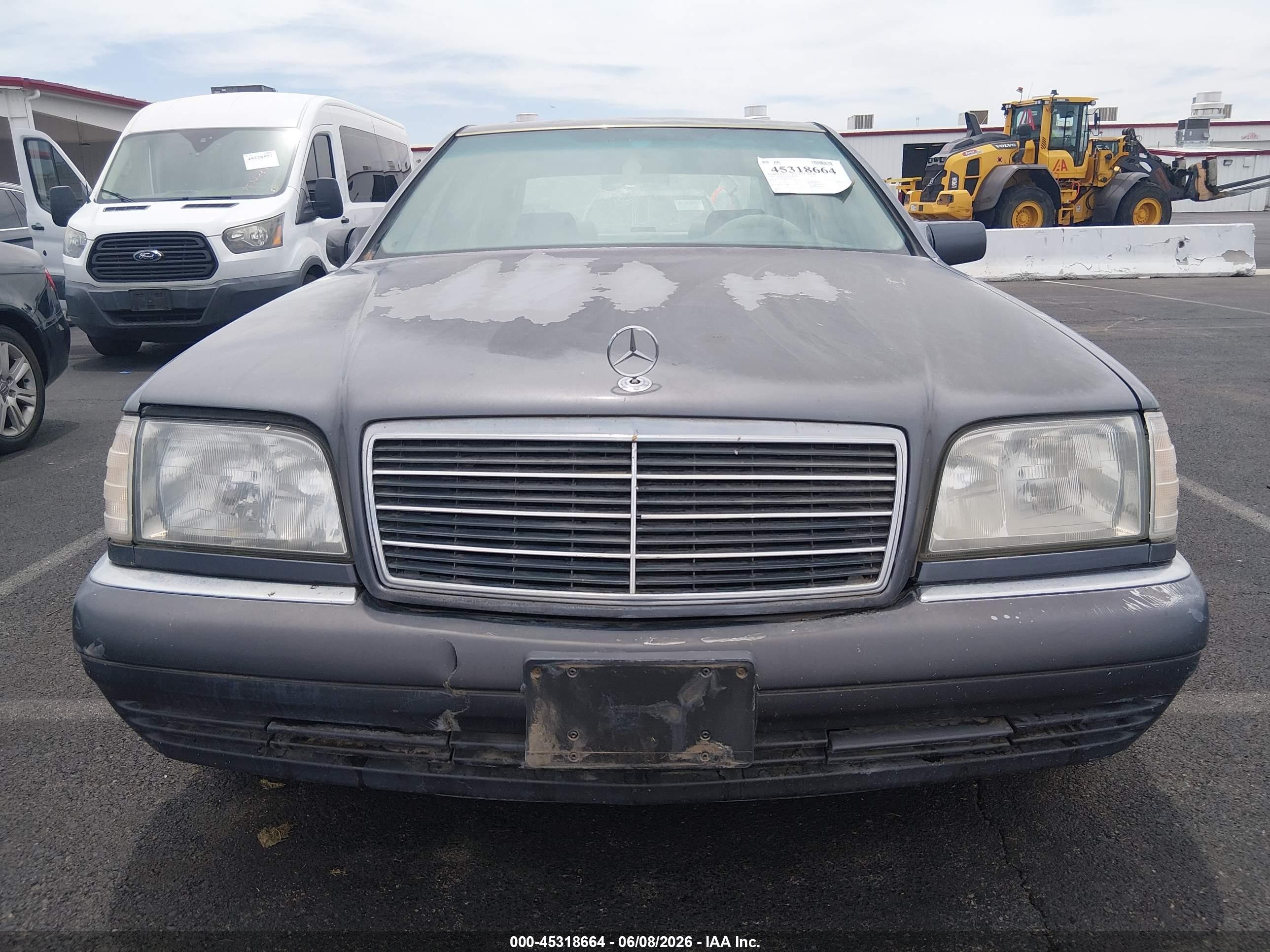 1995 Mercedes-benz S 320w Gray vin: WDBGA32E0SA250341