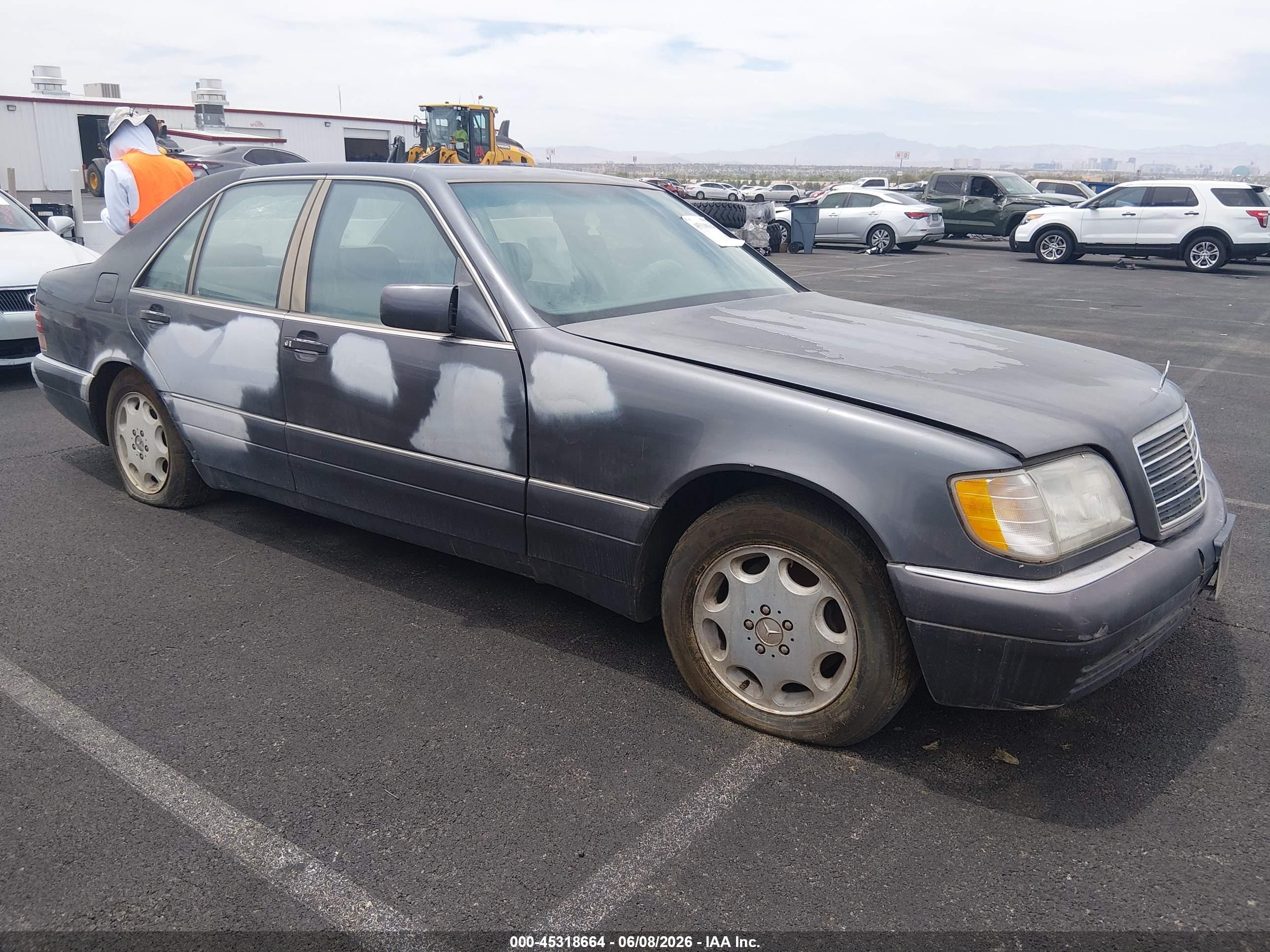 1995 Mercedes-benz S 320w Gray vin: WDBGA32E0SA250341