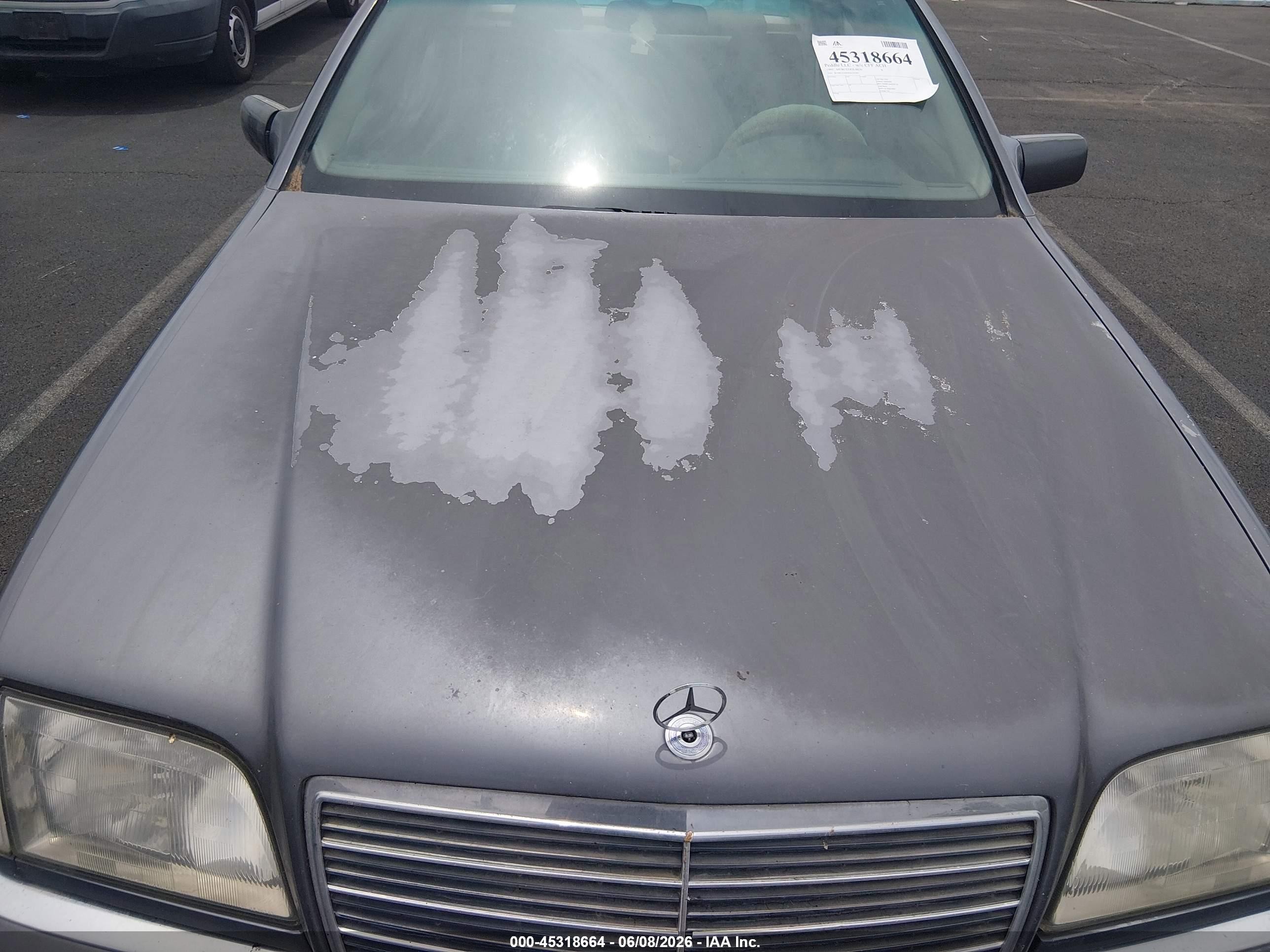 1995 Mercedes-benz S 320w Gray vin: WDBGA32E0SA250341