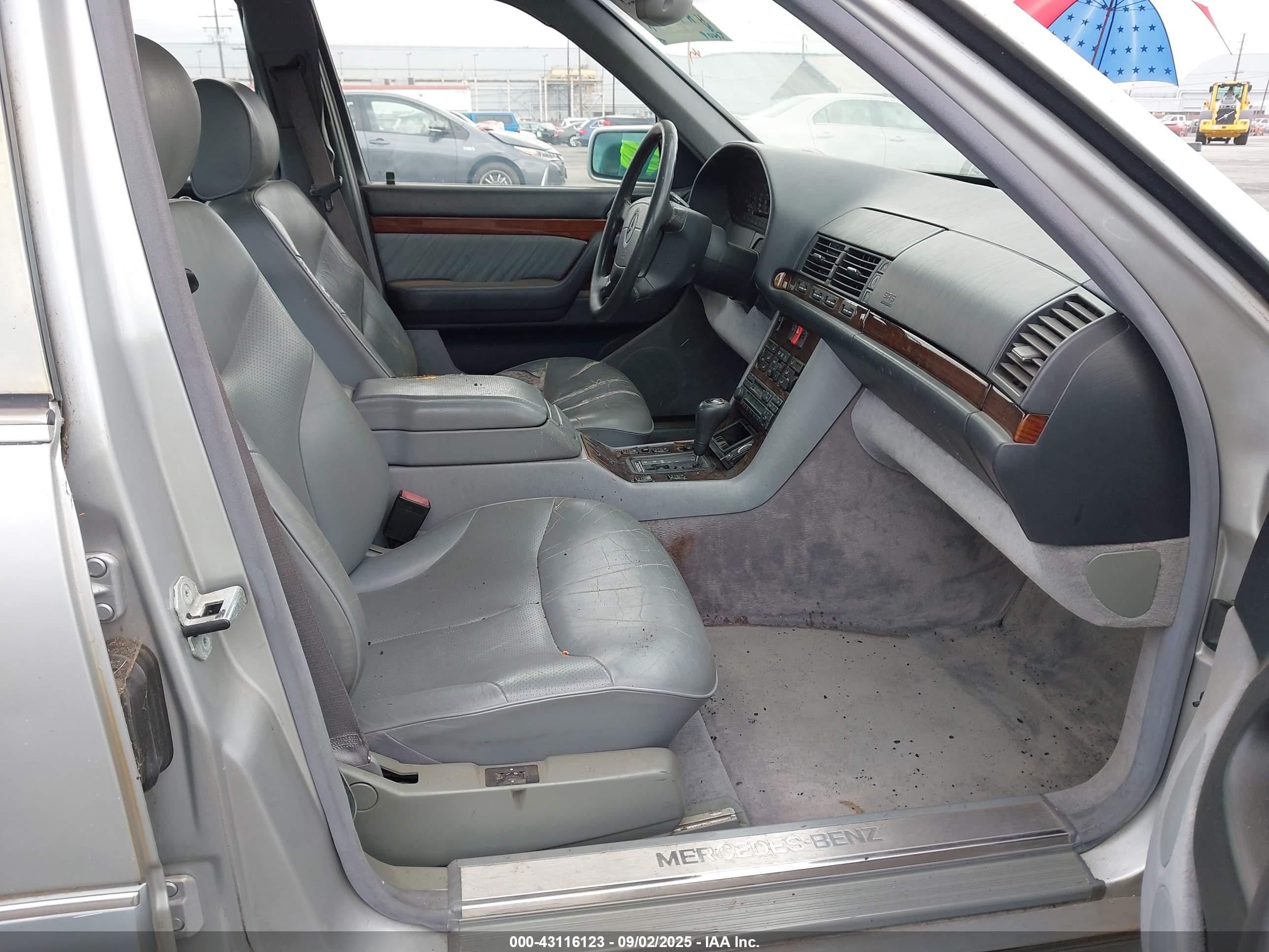 1995 Mercedes-benz S 320w Blue vin: WDBGA32E0SA263638