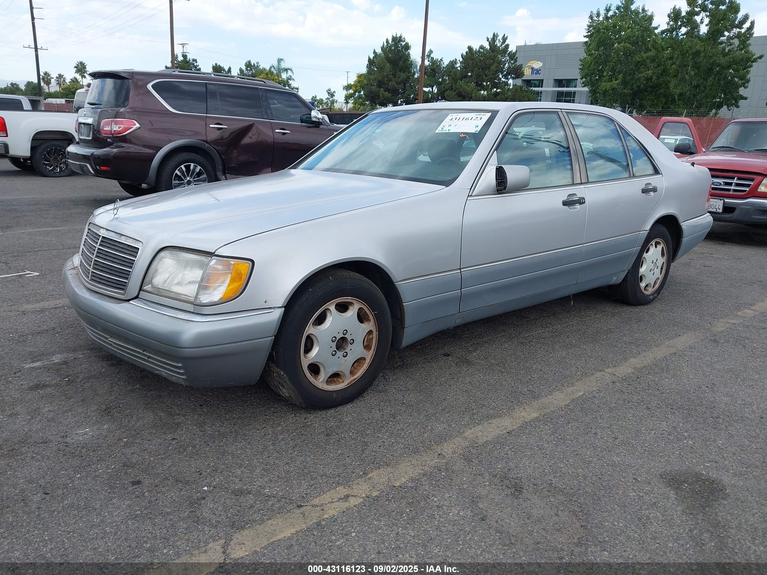 1995 Mercedes-benz S 320w Blue vin: WDBGA32E0SA263638