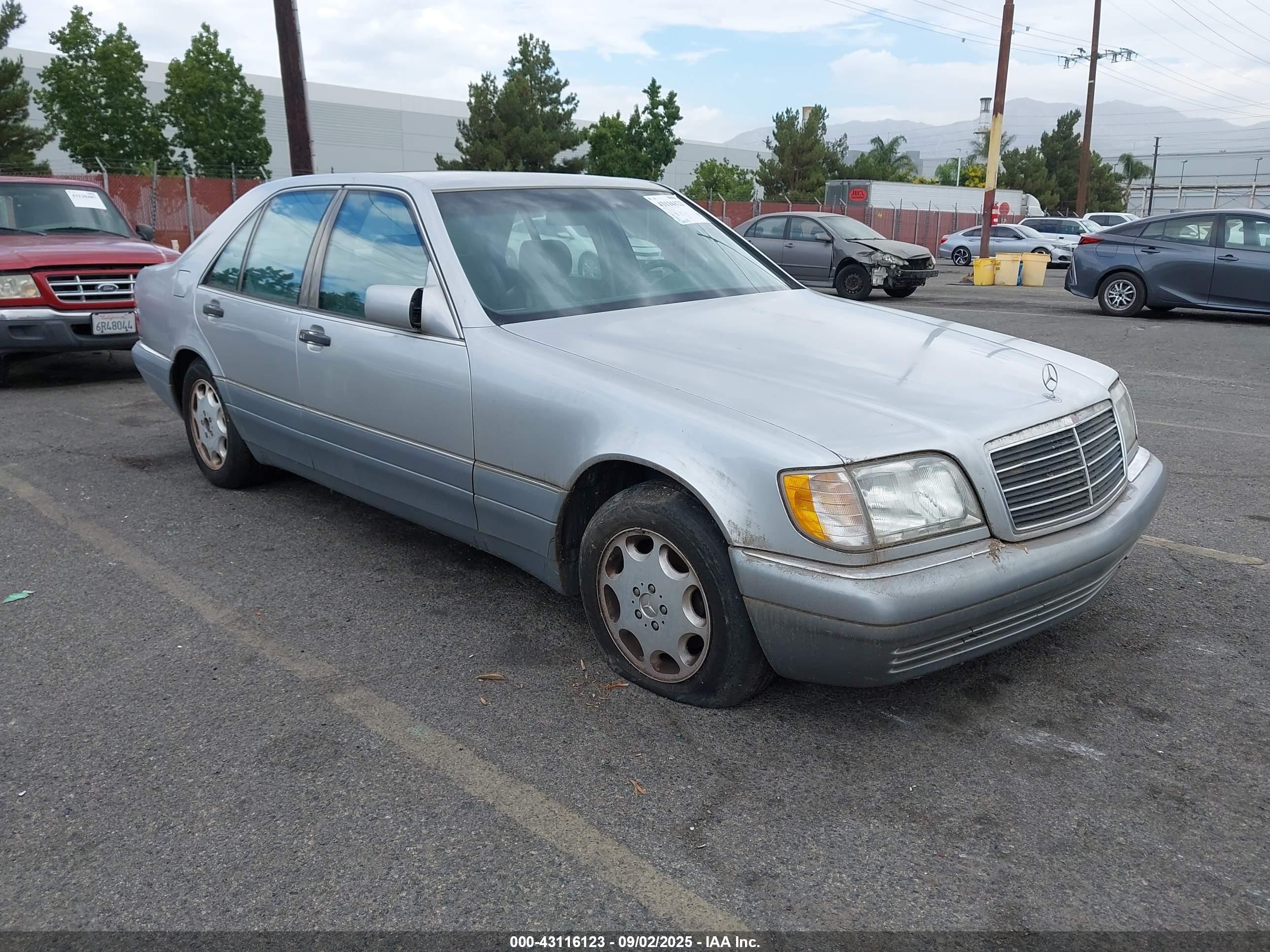 1995 Mercedes-benz S 320w Blue vin: WDBGA32E0SA263638