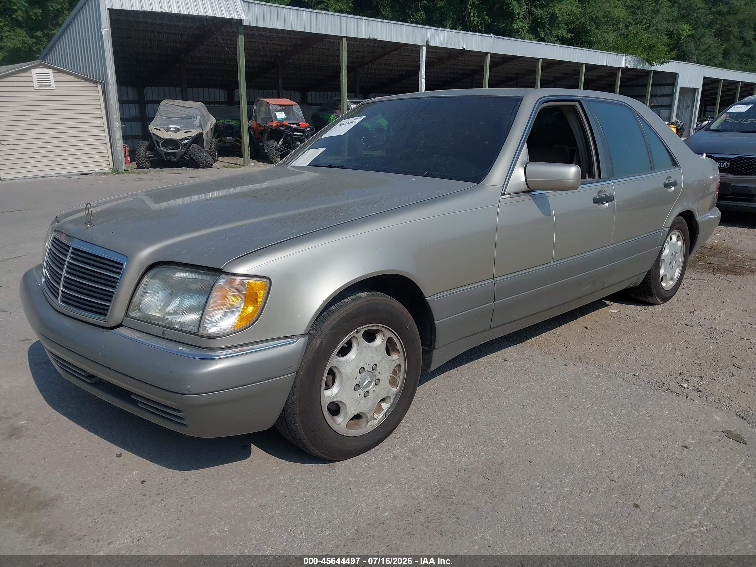 1996 Mercedes-benz S 320w Gold vin: WDBGA32E0TA313892