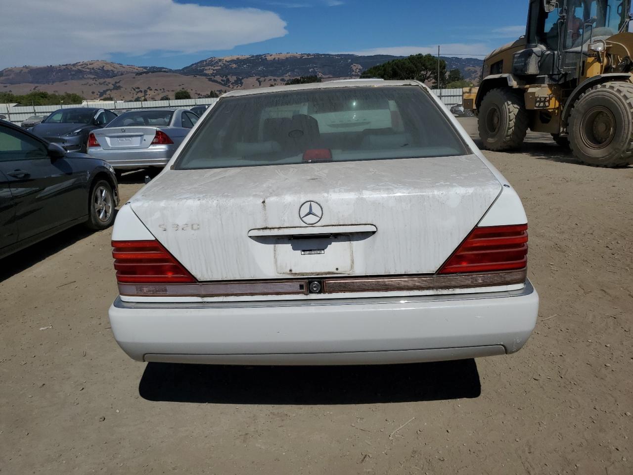 1994 Mercedes-benz S 320 White vin: WDBGA32E1RA184666