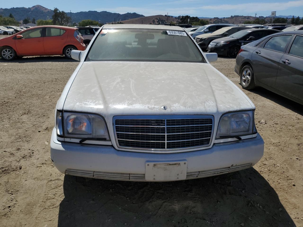 1994 Mercedes-benz S 320 White vin: WDBGA32E1RA184666